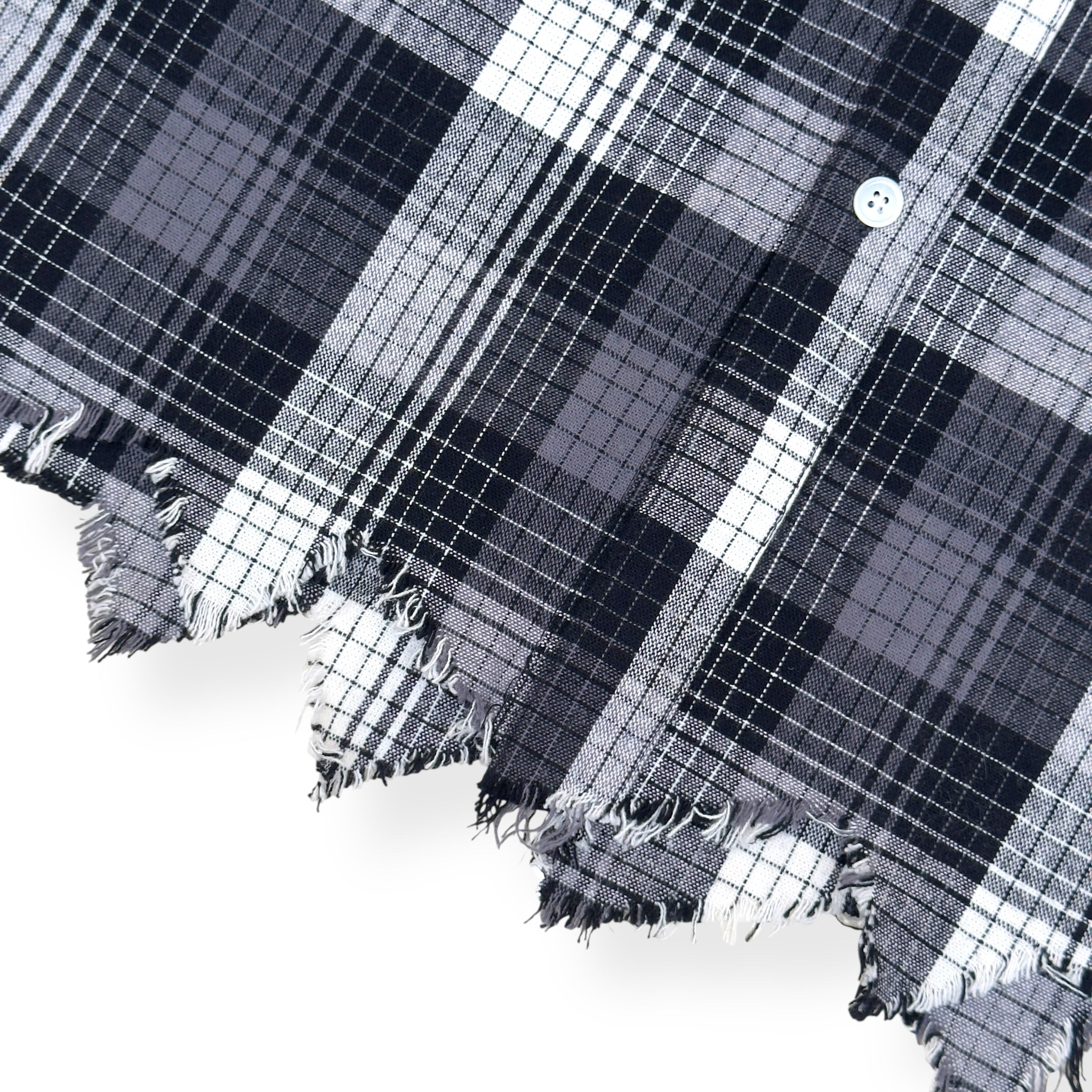 HACULLA ‘FIGHTER EYEZ’ FLANNEL SHIRT BLACK L