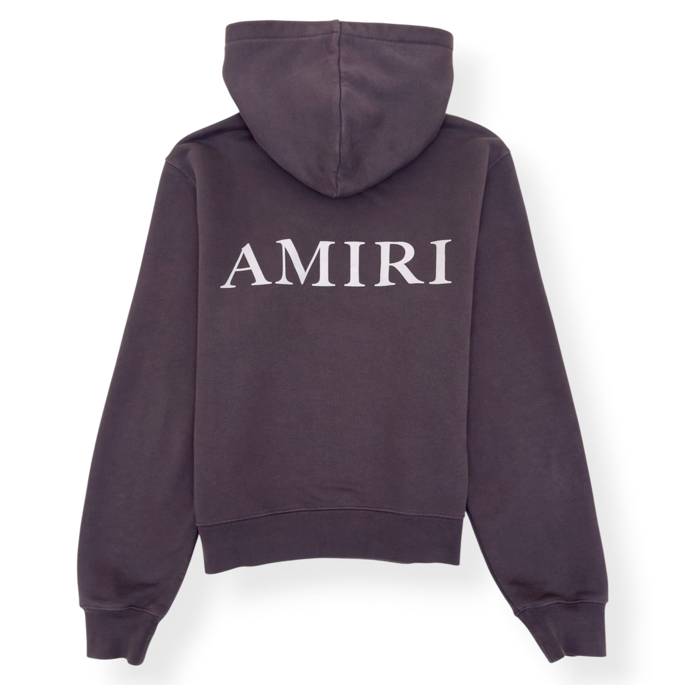 AMIRI MA CORE LOGO HOODIE BROWN L