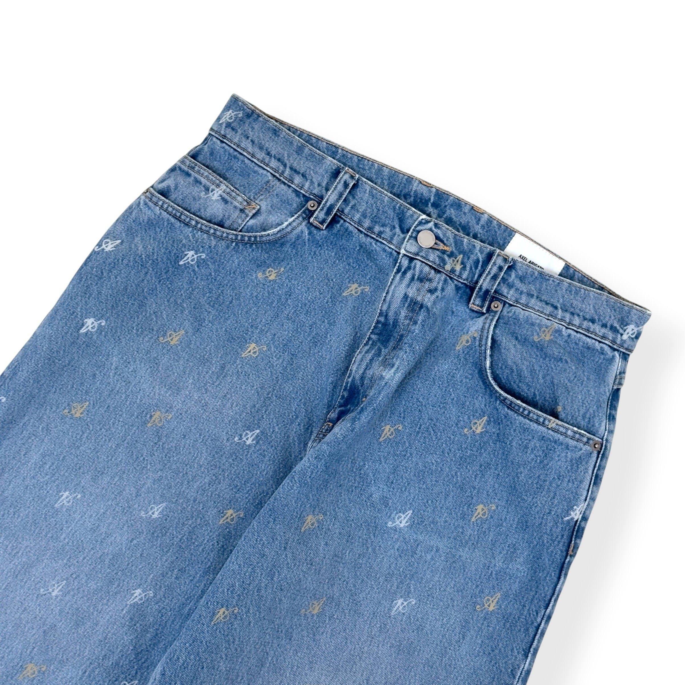 AXEL ARIGATO PLAY RELAXED FIT DENIM JEANS BLUE W32 / M