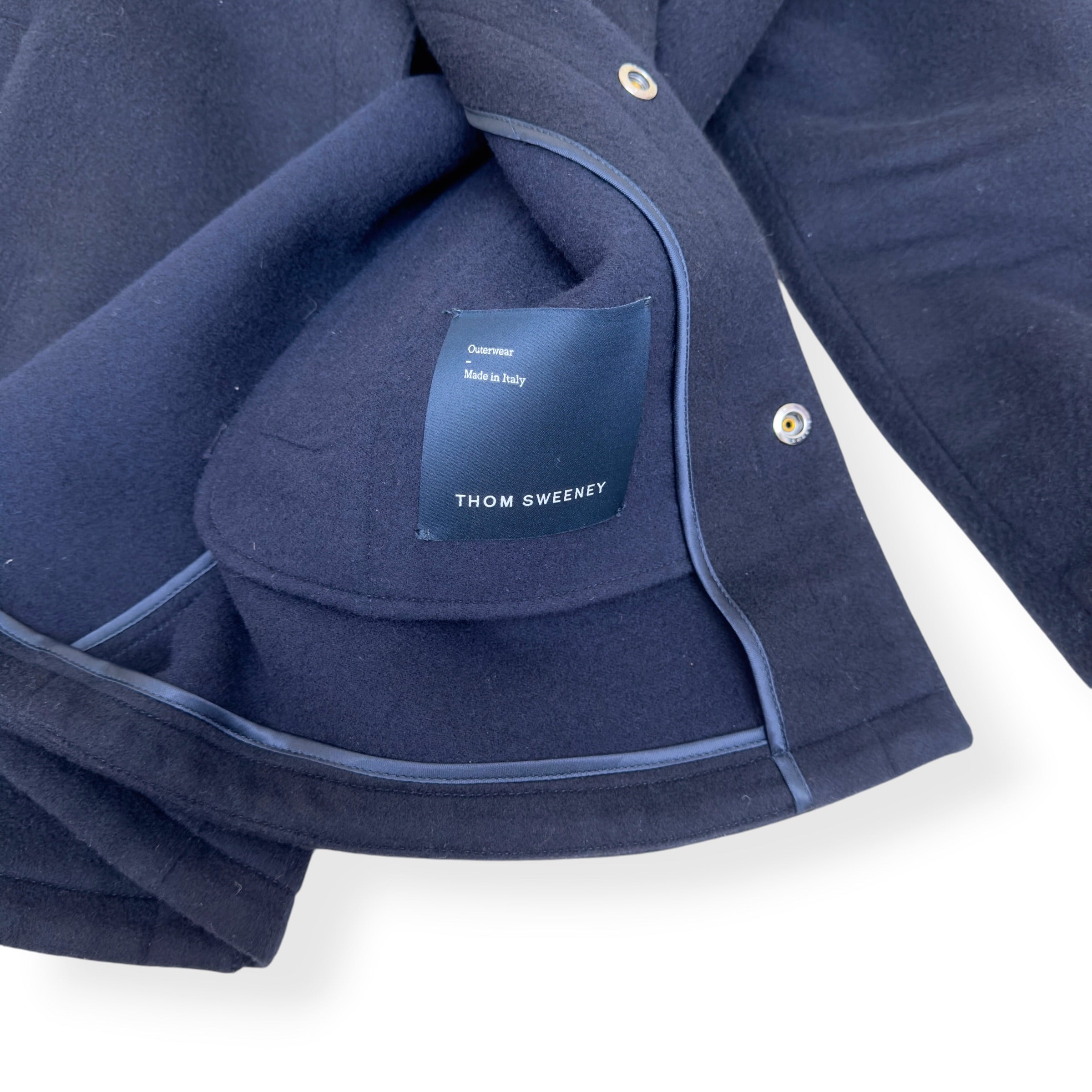 THOM SWEENEY CASHMERE JACKET BLUE 48 / S