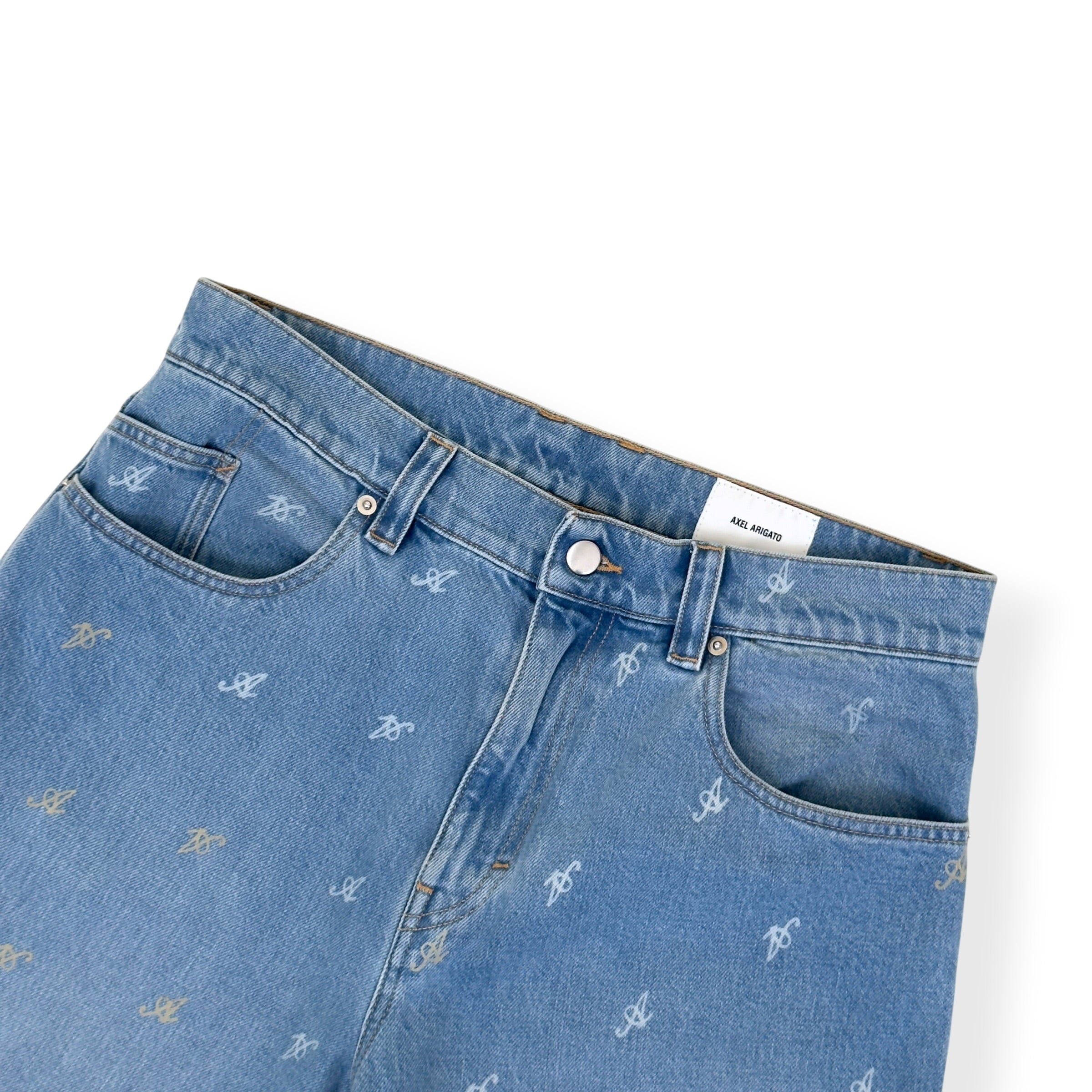 AXEL ARIGATO MILES DENIM SHORTS BLUE S