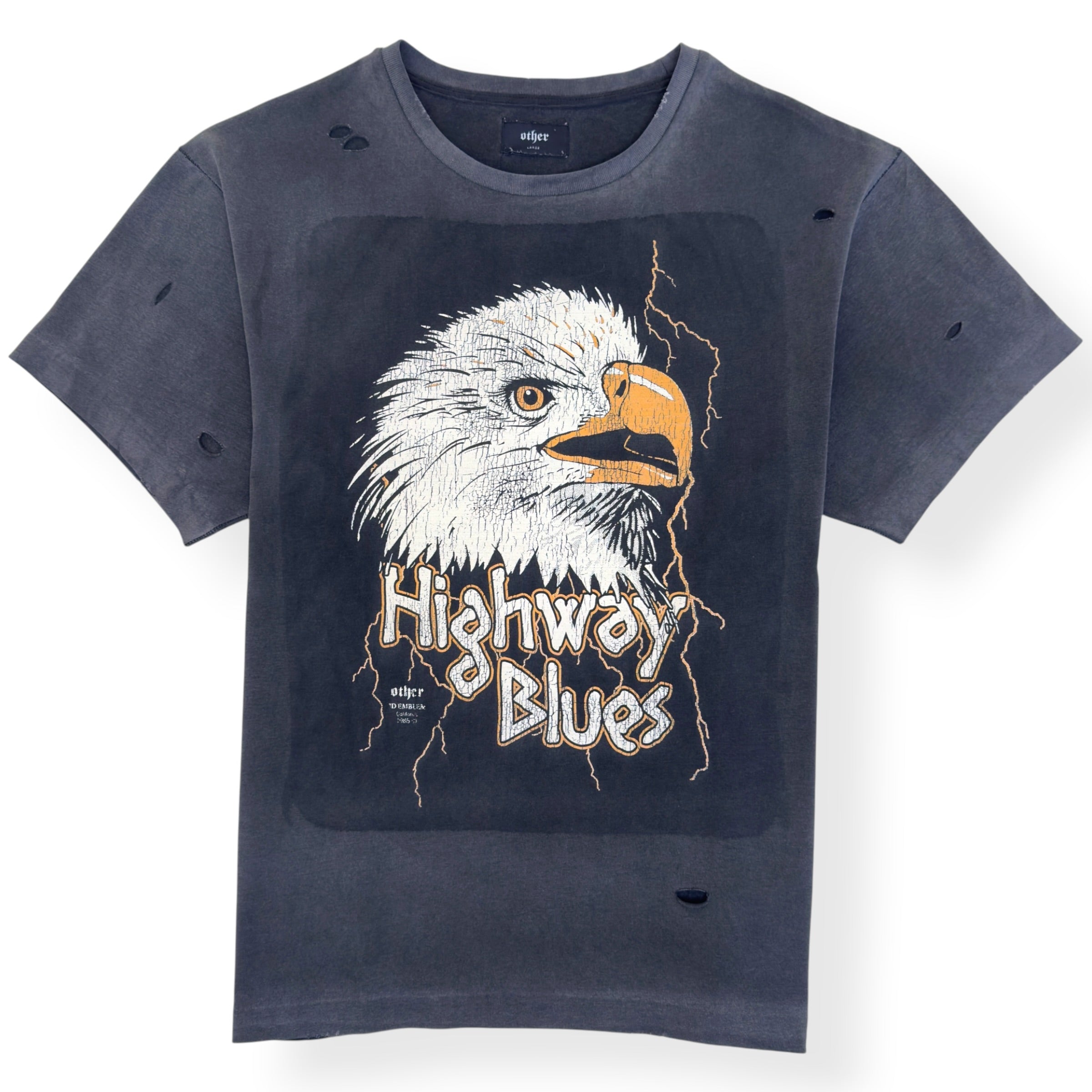 OTHER EAGLE VINTAGE COTTON T-SHIRT GREY L