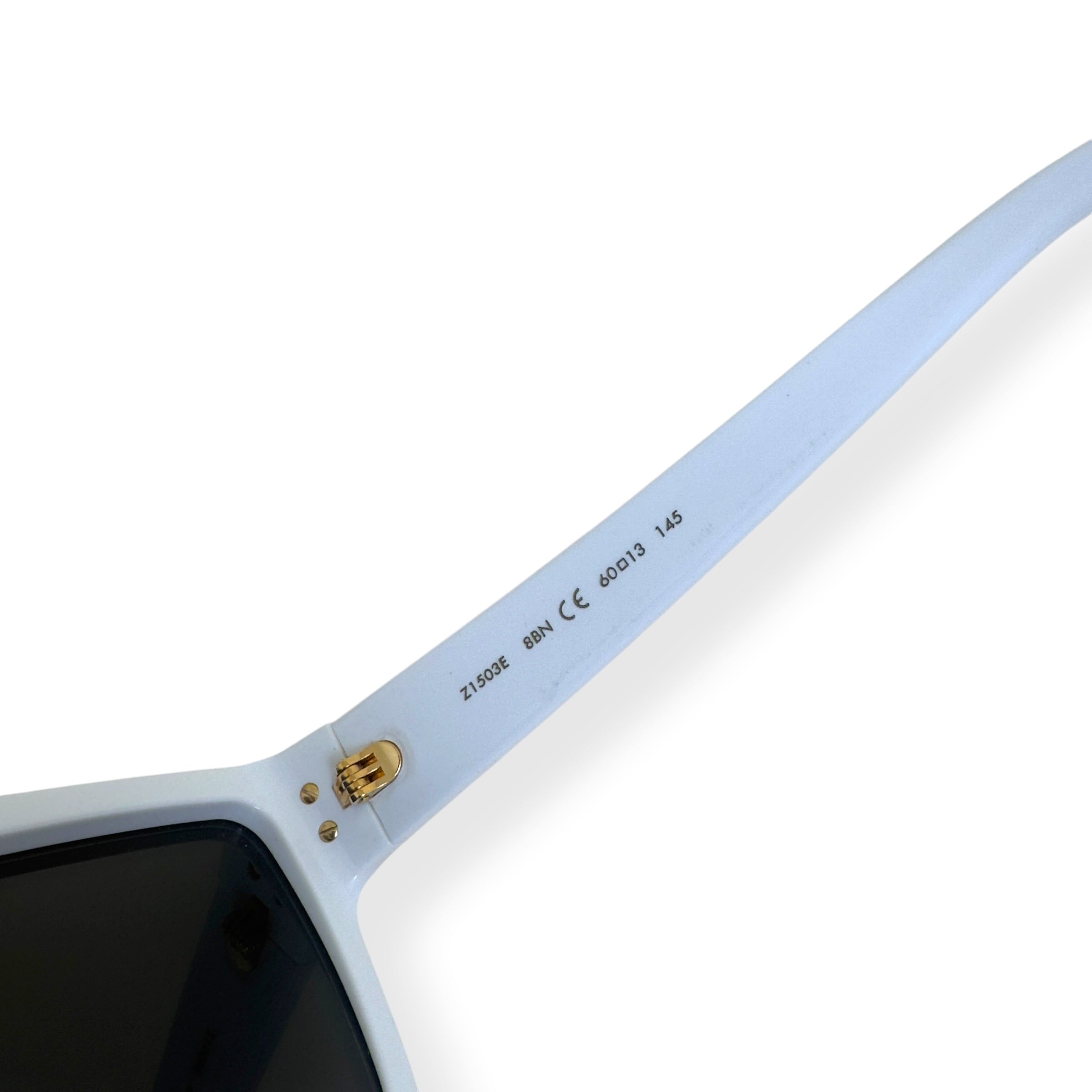 LOUIS VUITTON 1.1 EVIDENCE SUNGLASSES WHITE / GOLD