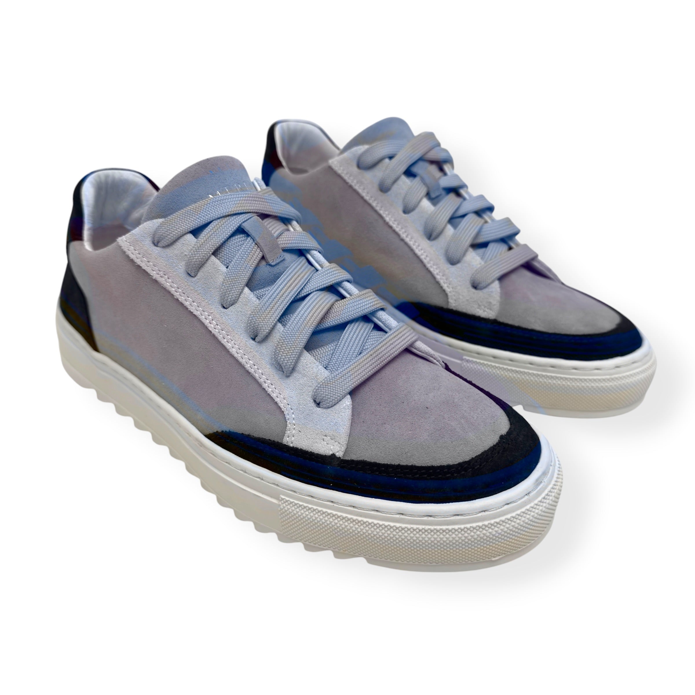 NUMERIS SUEDE SNEAKER GREY / BLACK 41 / UK7