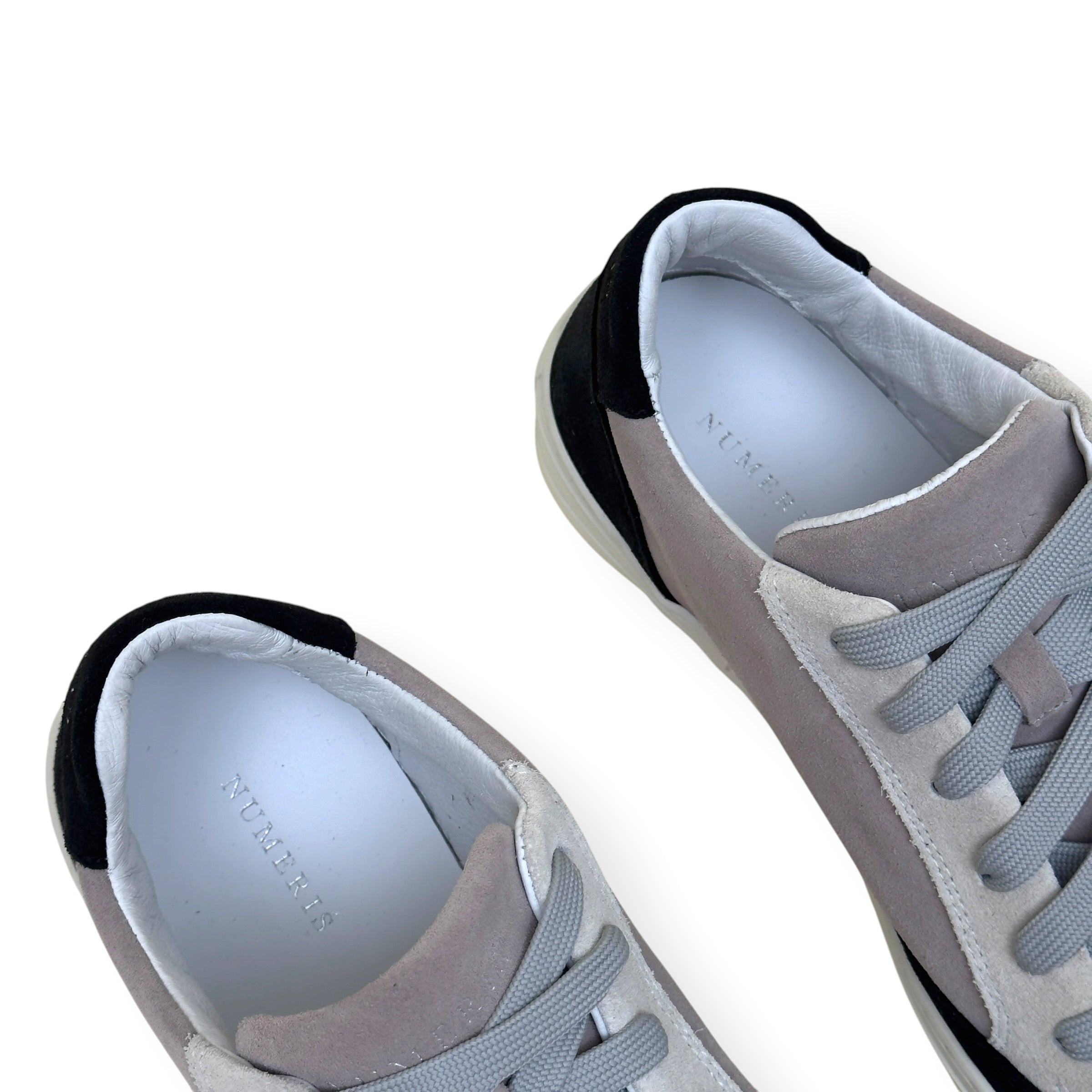 NUMERIS SUEDE SNEAKER GREY / BLACK 41 / UK7