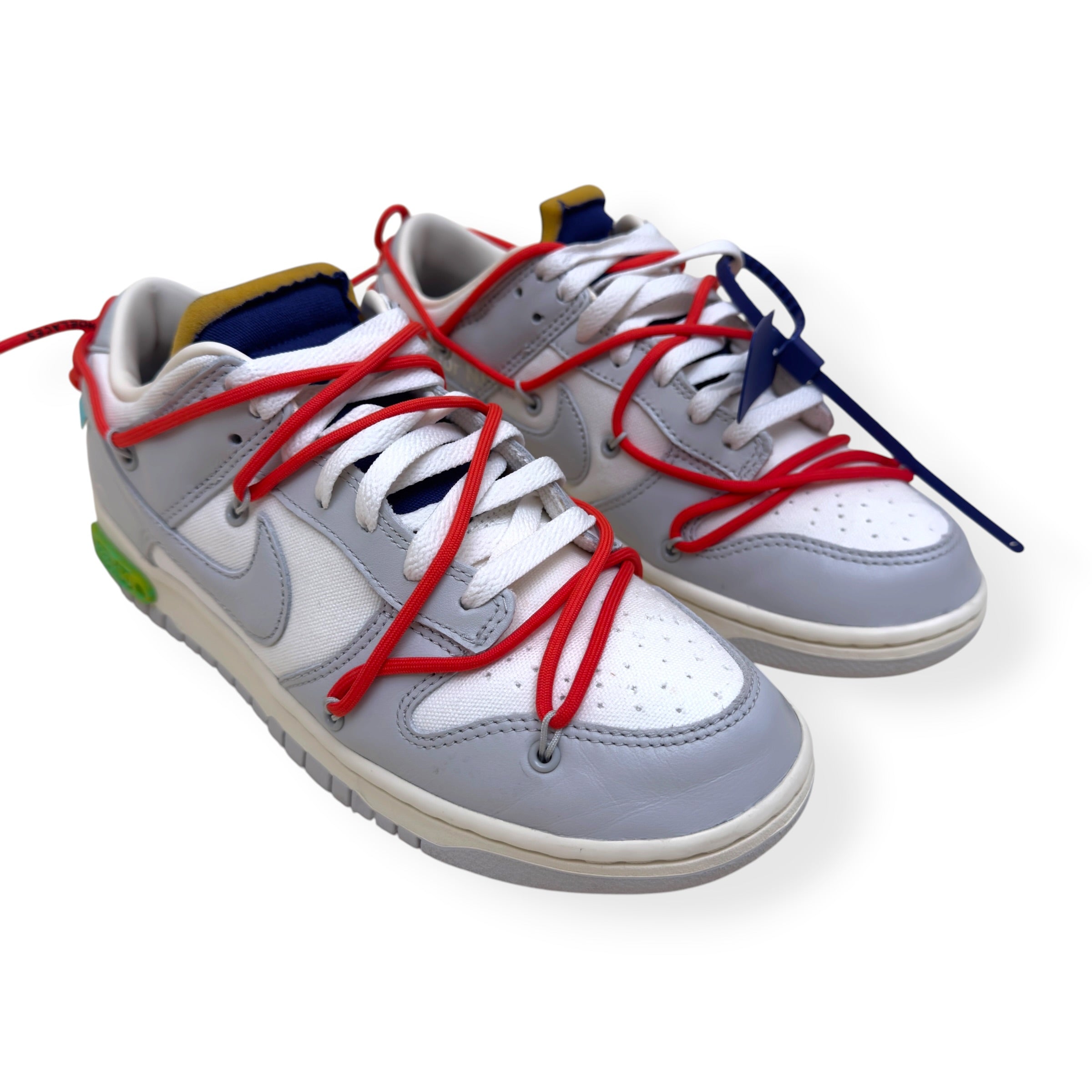 NIKE X OFF-WHITE DUNK LOW TOP SNEAKER 'LOT 23 OF 50' UK8