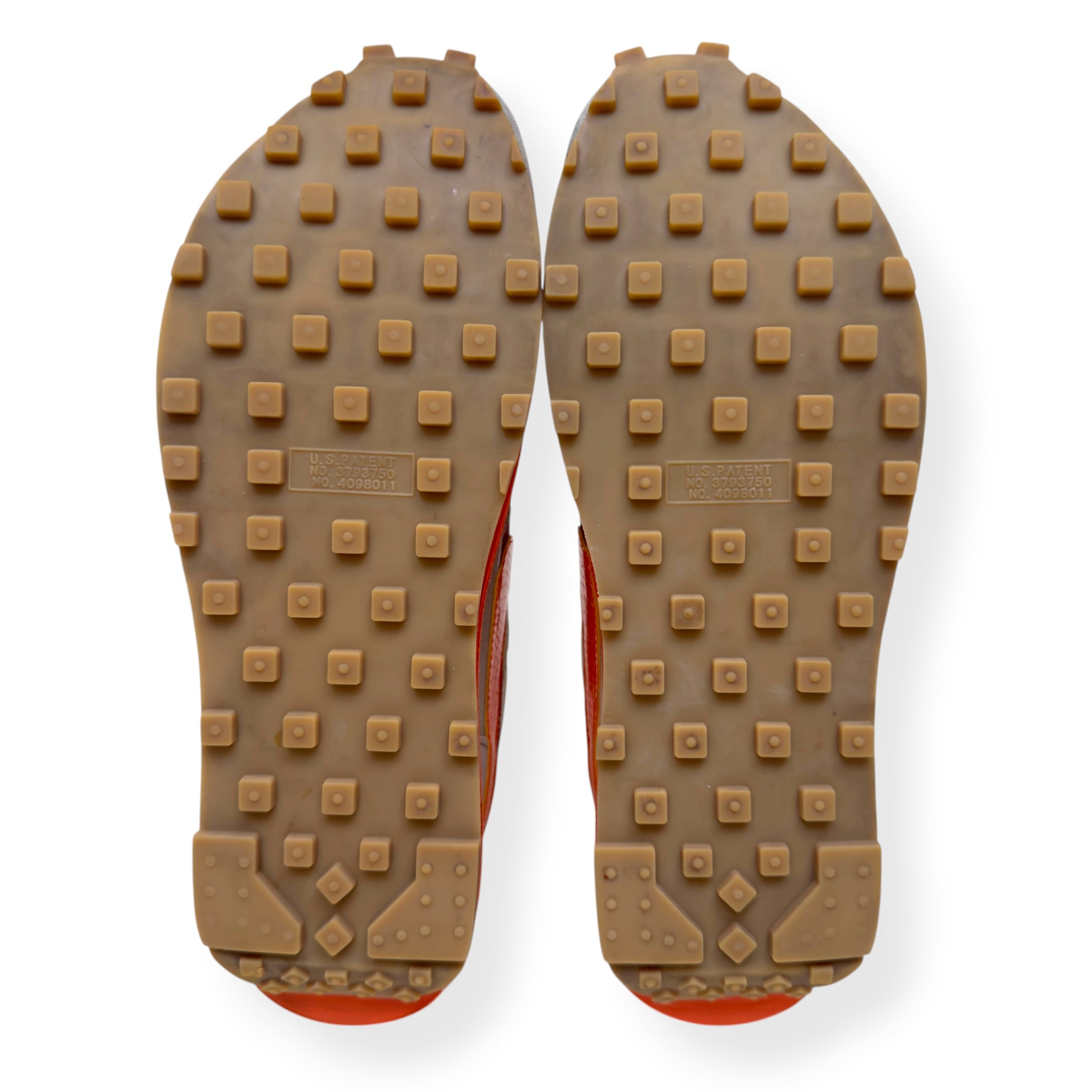 NIKE X SACAI X CLOT LDWAFFLE SNEAKER NET ORANGE BLAZE UK8