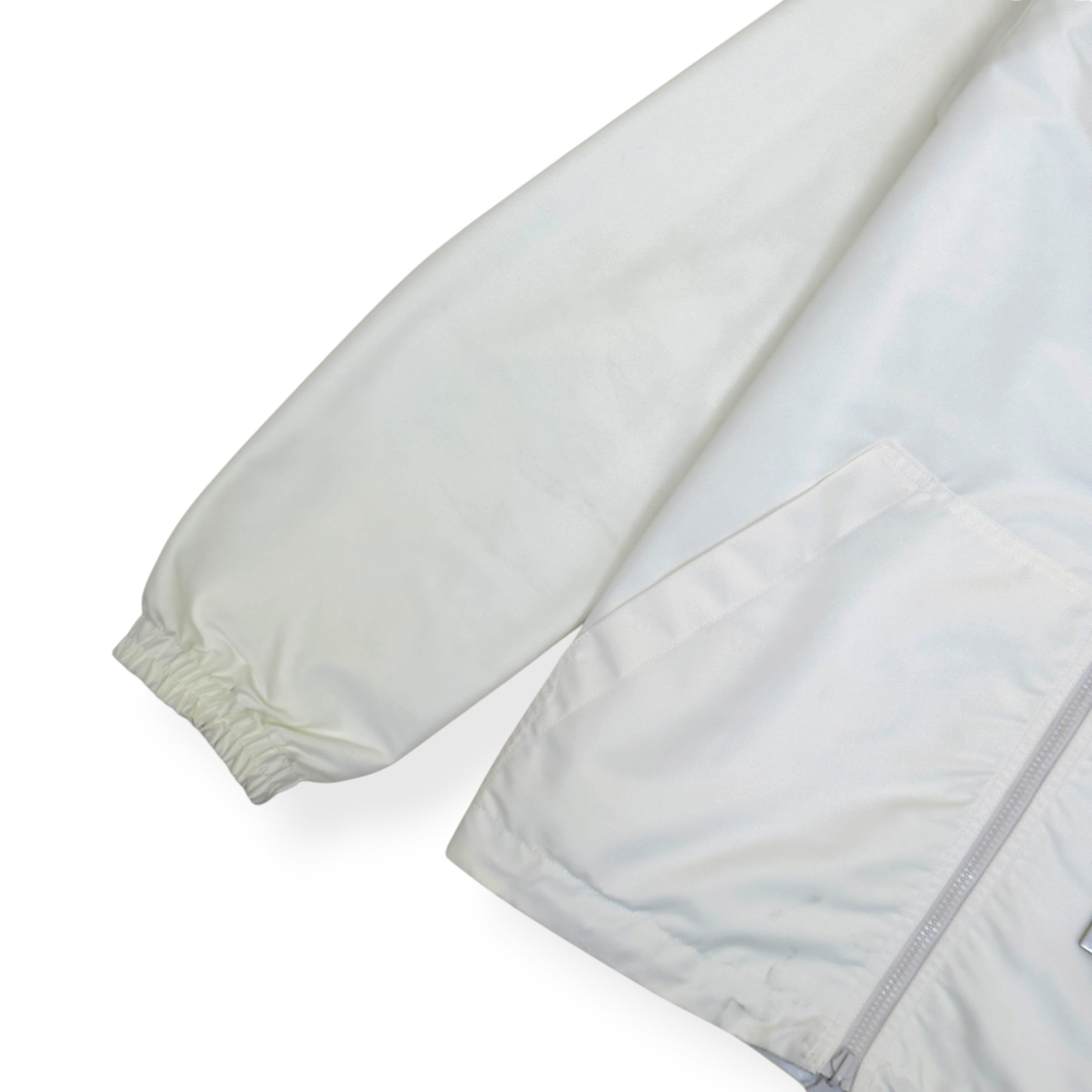 LOUIS VUITTON LVSE CABLES EDITION MONOGRAM REVERSIBLE WINDBREAKER WHITE 52 / L
