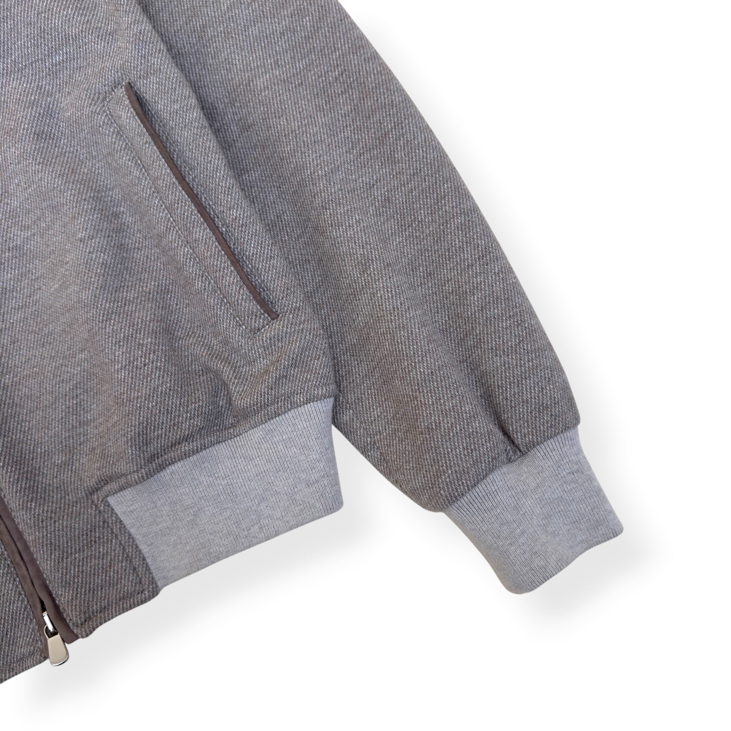 THOM SWEENEY WOOL BLEND JACKET GREY 52 / L