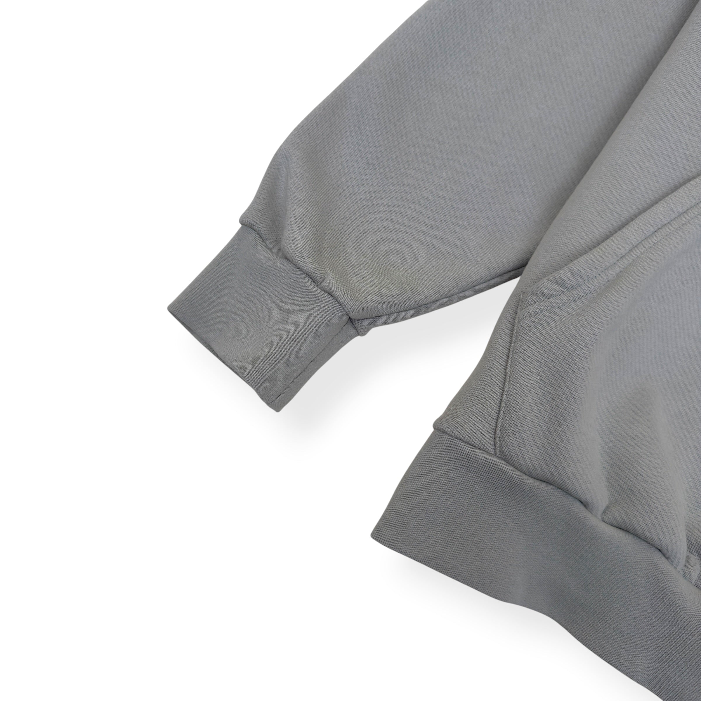 PALM ANGELS PULLOVER HOODIE GREY / BLACK L