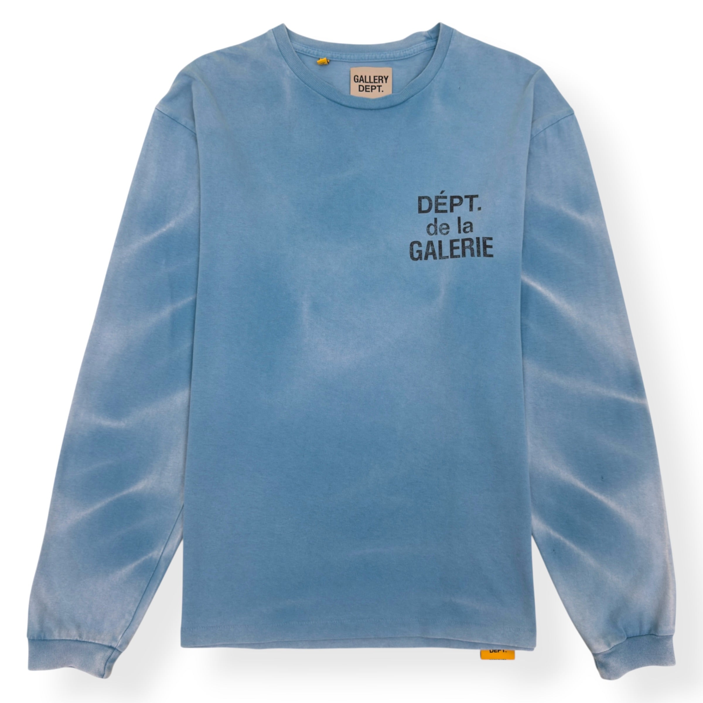 GALLERY DEPT. COTTON LONG-SLEEVE T-SHIRT BLUE L