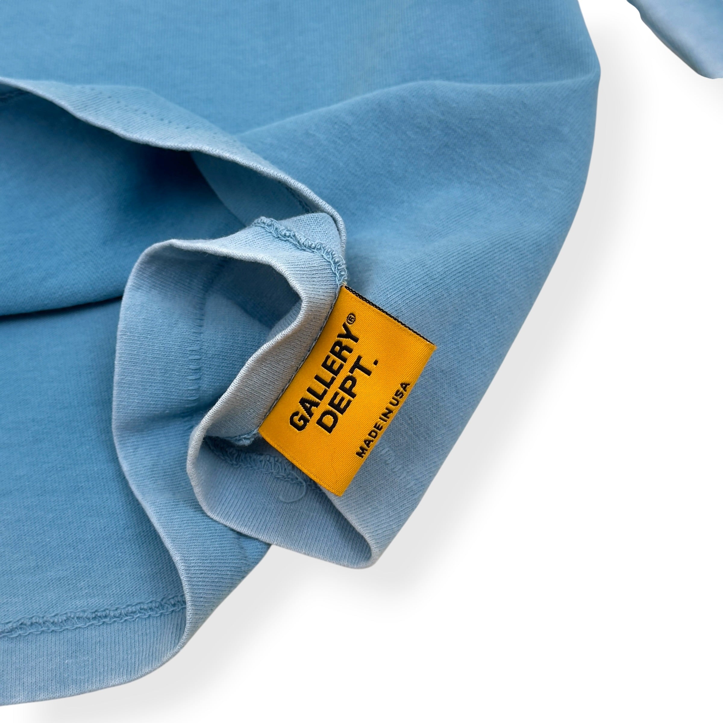 GALLERY DEPT. COTTON LONG-SLEEVE T-SHIRT BLUE L
