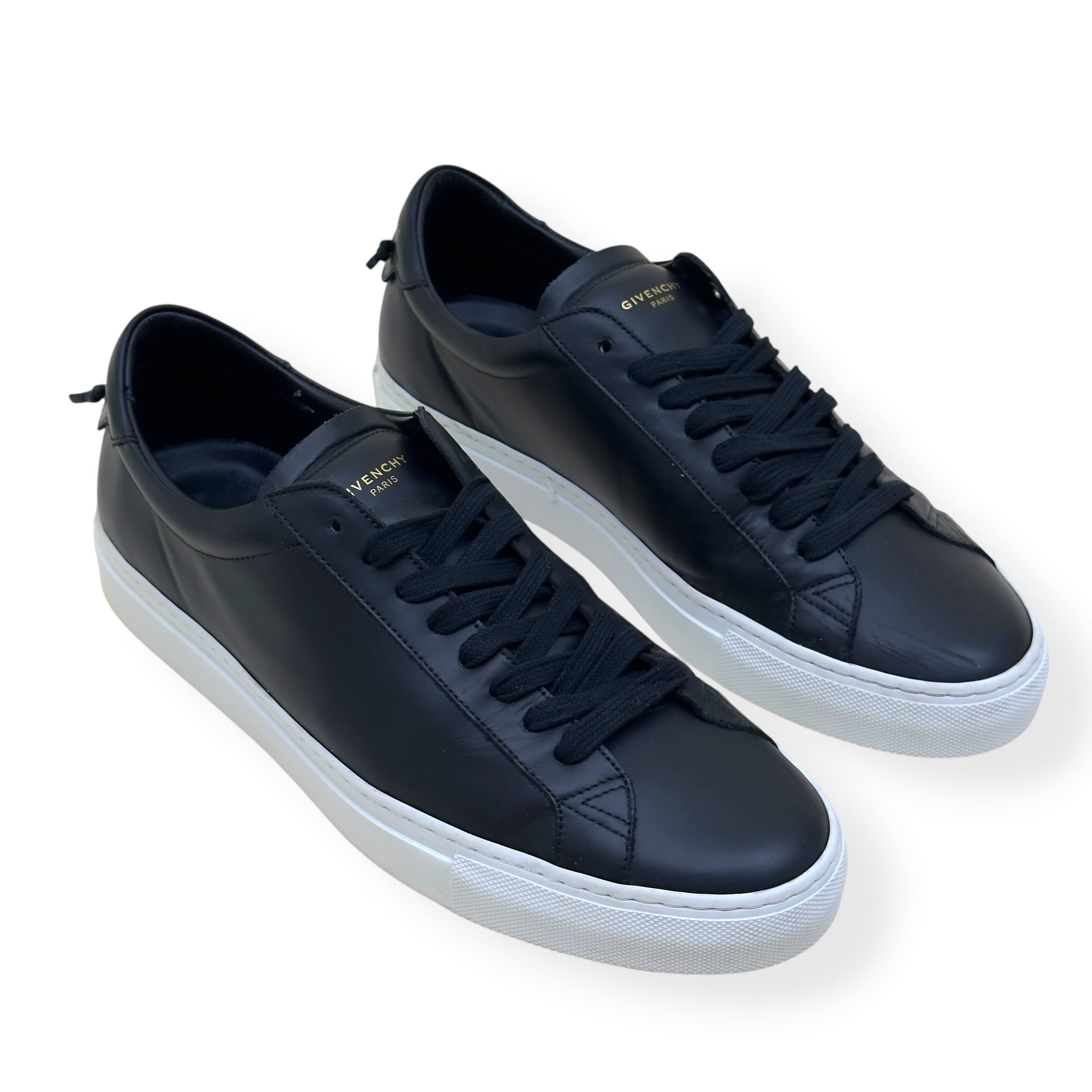 GIVENCHY URBAN STREET LEATHER SNEAKER BLACK 42 / UK8
