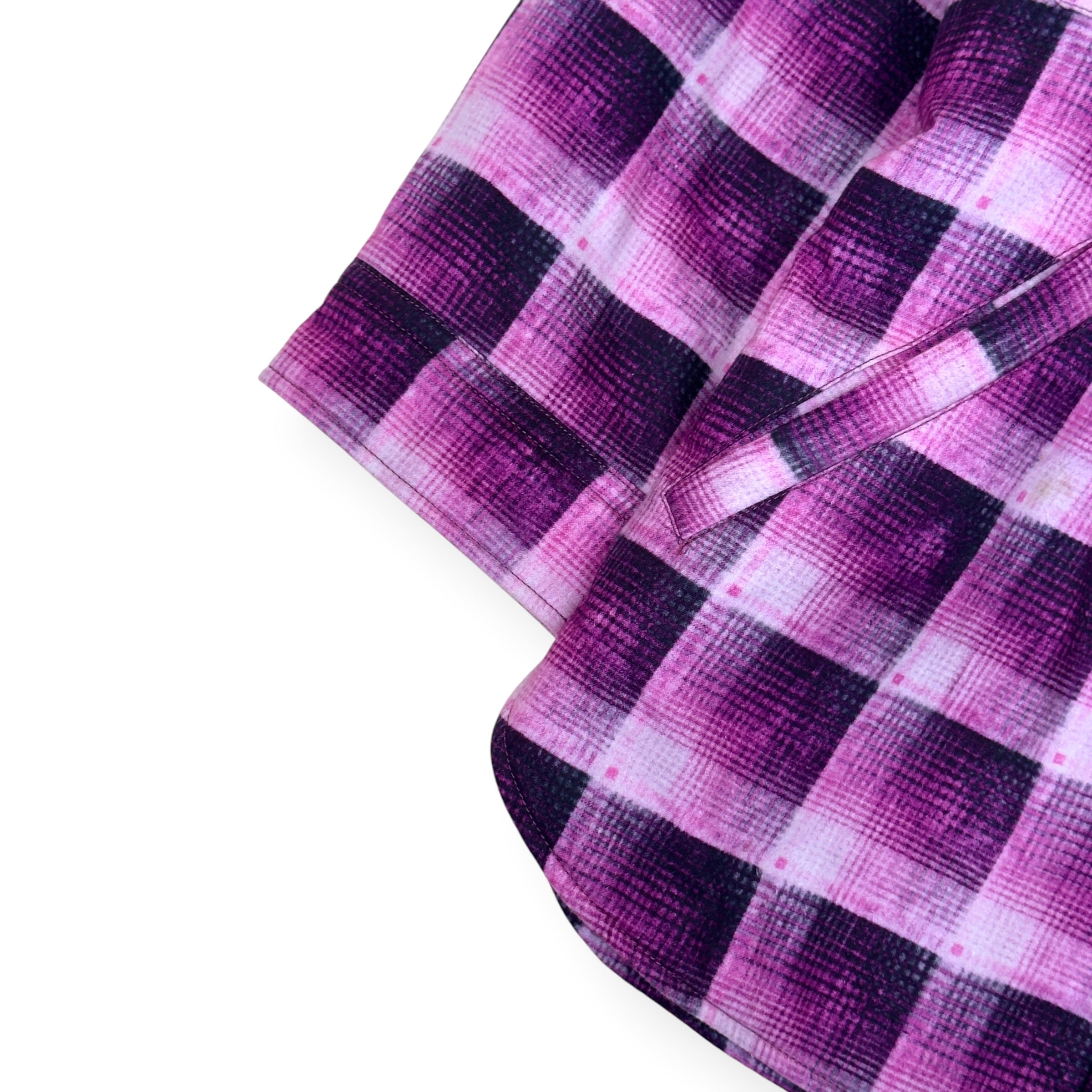 ACNE STUDIOS CHECK BUTTON UP JACKET PINK 52 / L