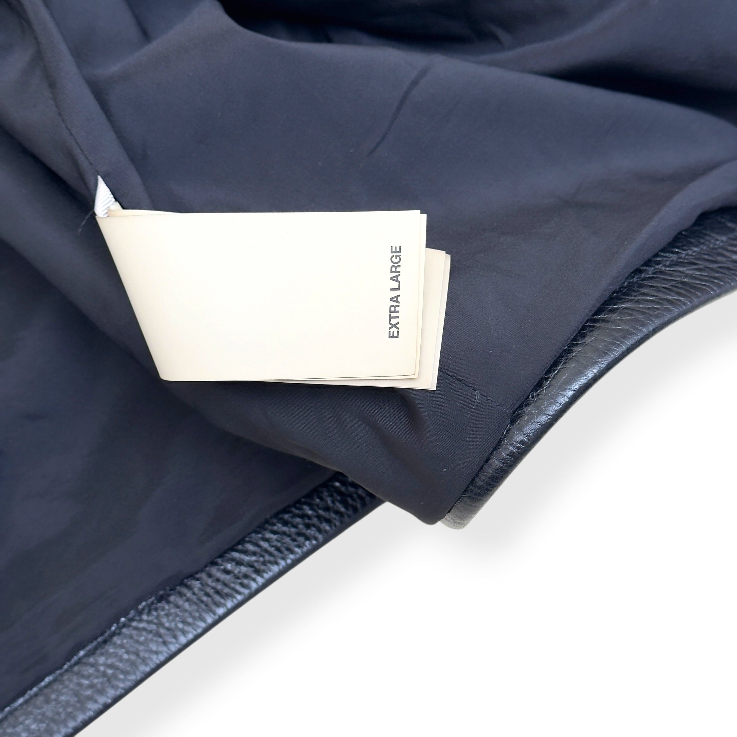 FEAR OF GOD ETERNAL LEATHER ZIP JACKET BLACK XL