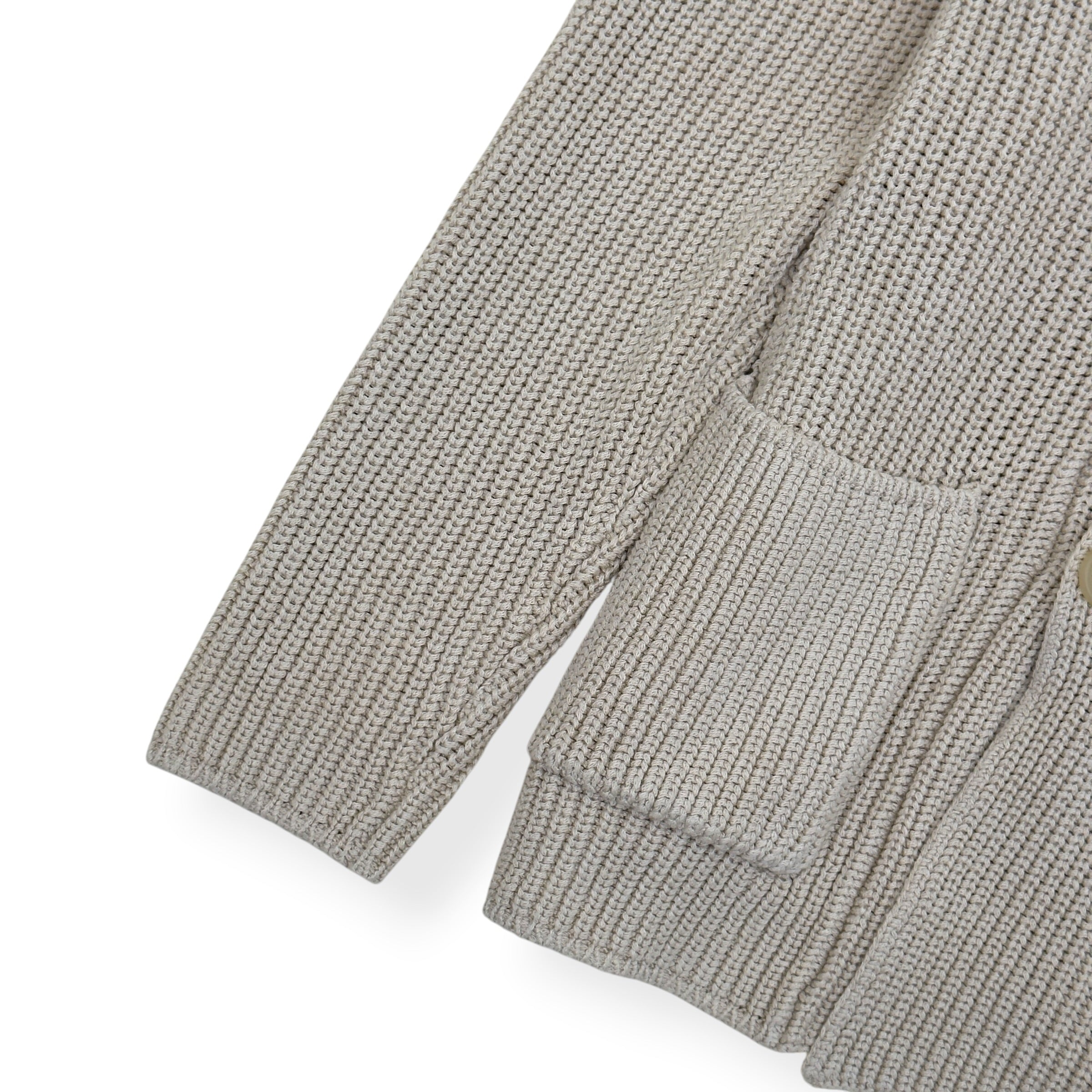 THOM SWEENEY COTTON SHAWL COLLAR CARDIGAN ECRU 50 / M