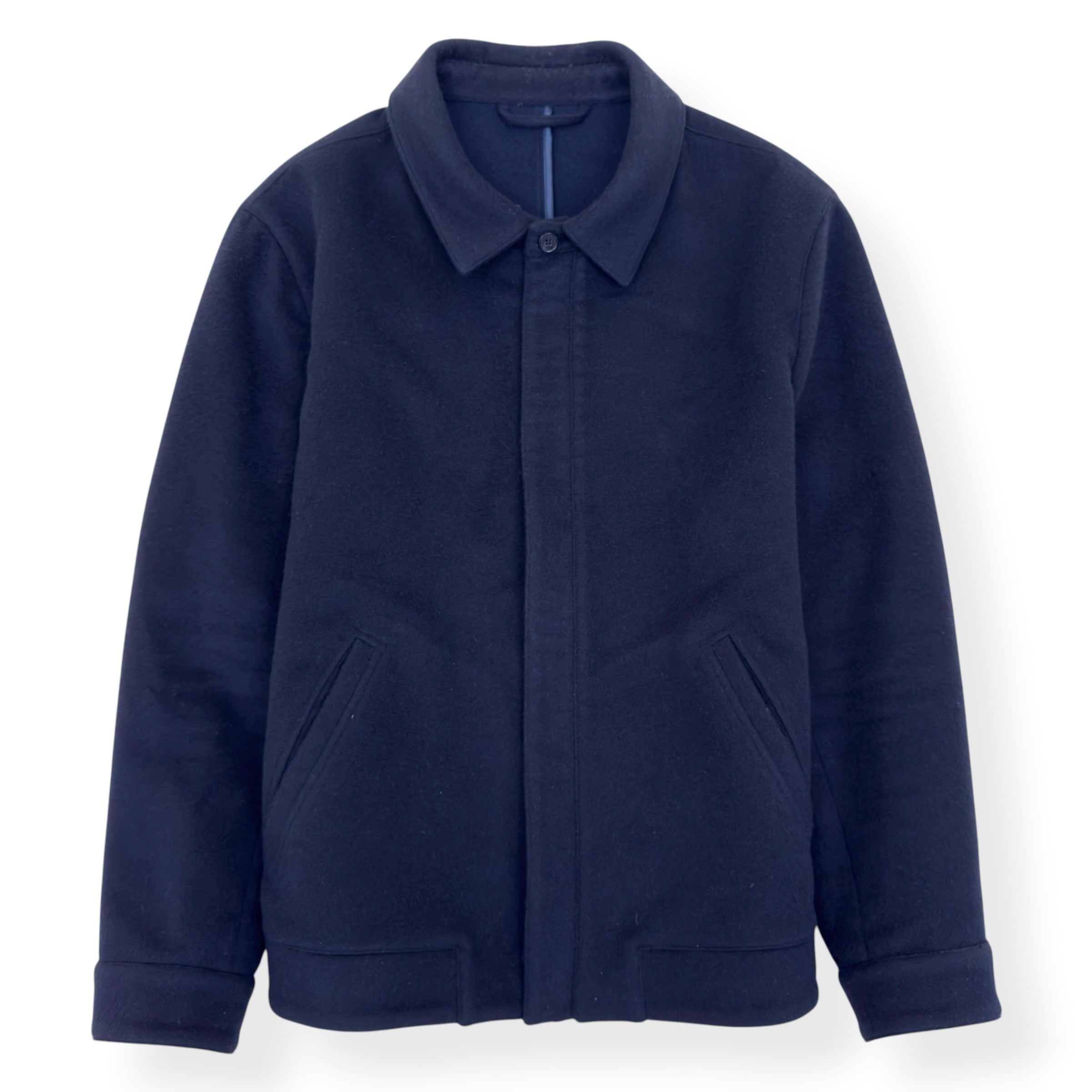 THOM SWEENEY WOOL / CASHMERE JACKET NAVY 50 / M