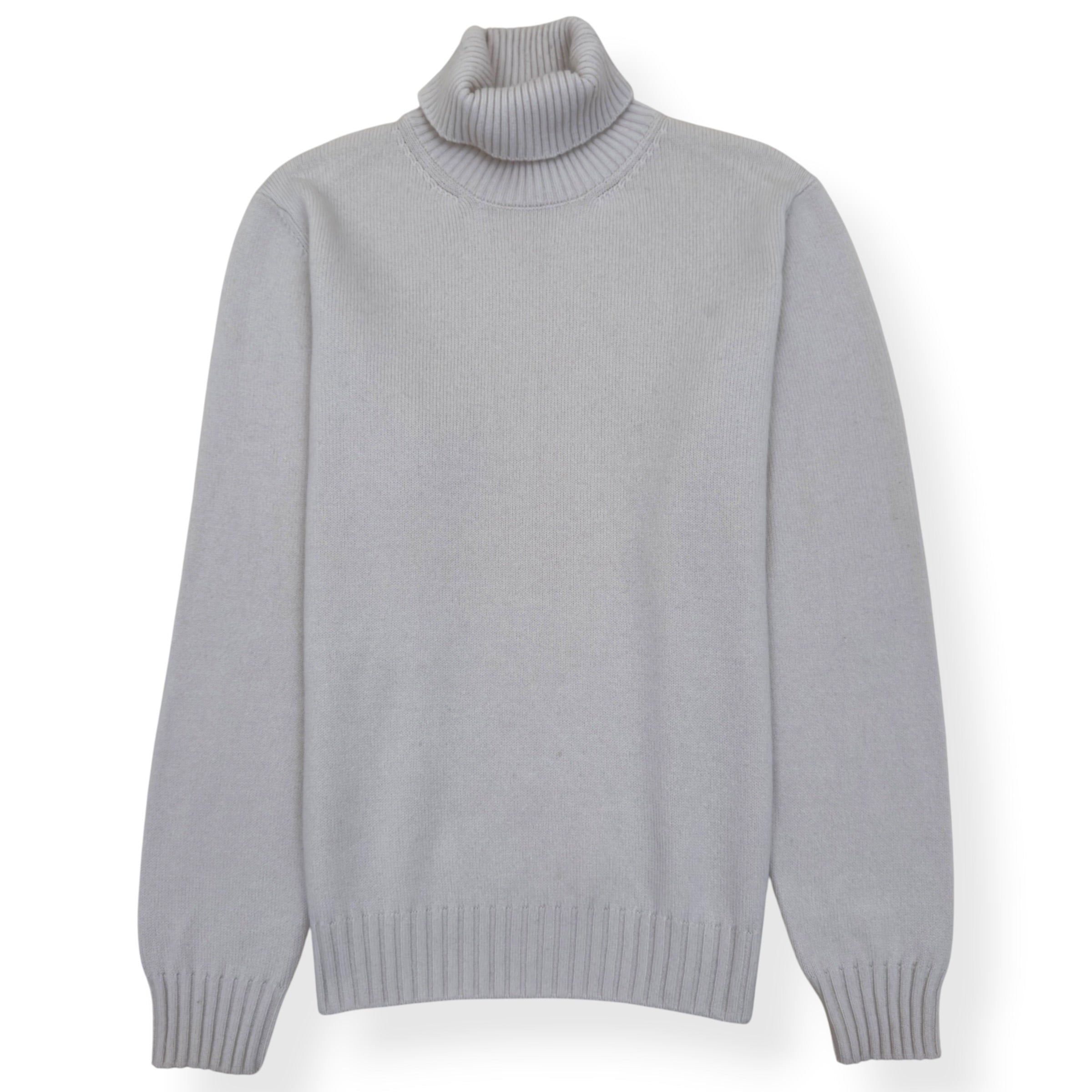 THOM SWEENEY CASHMERE ROLLNECK SWEATER ECRU L
