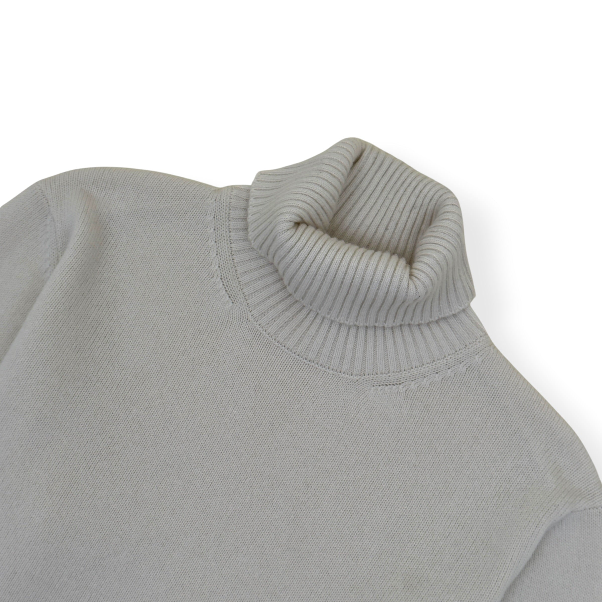 THOM SWEENEY CASHMERE ROLLNECK SWEATER ECRU L