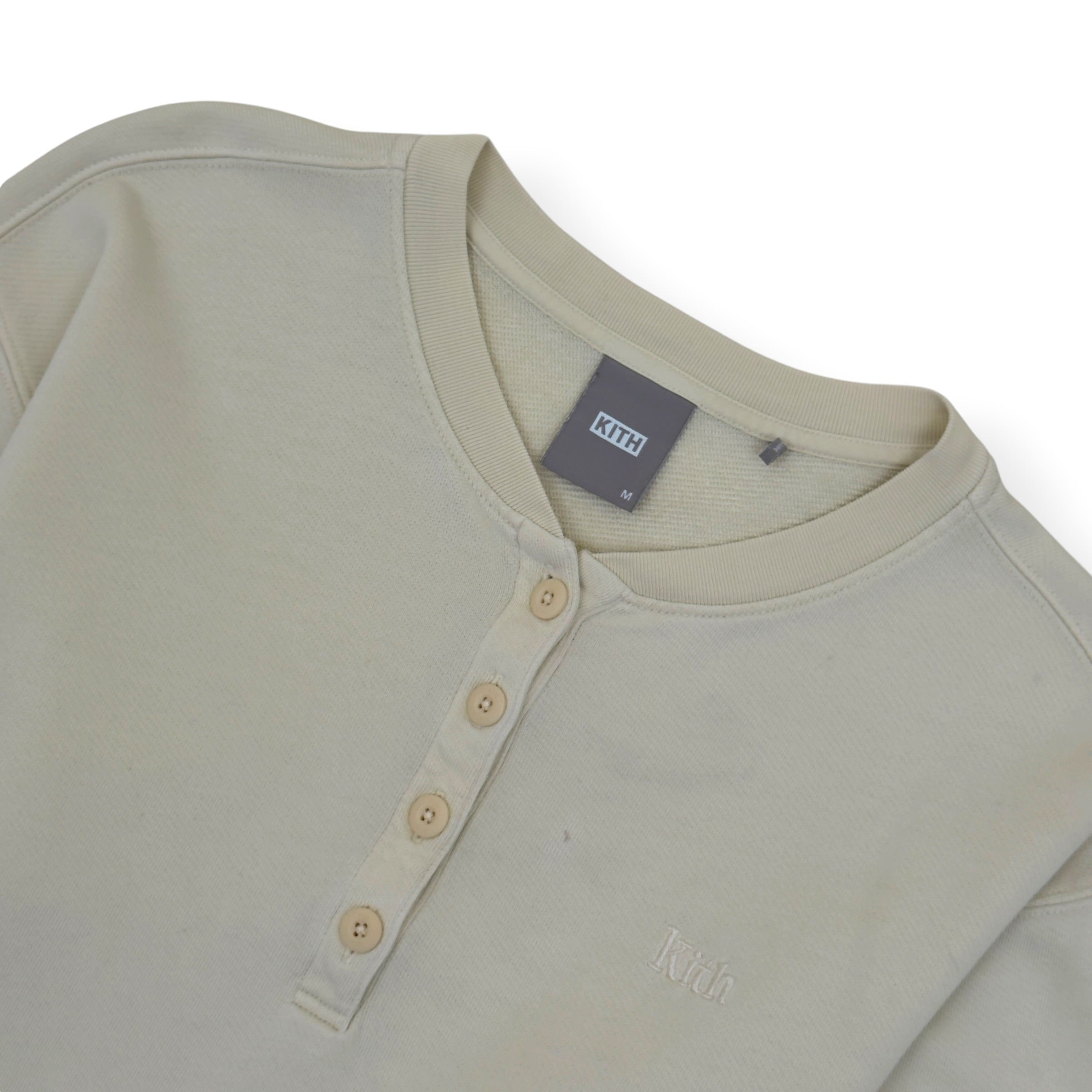 KITH HENLEY NELSON PULLOVER CREAM M