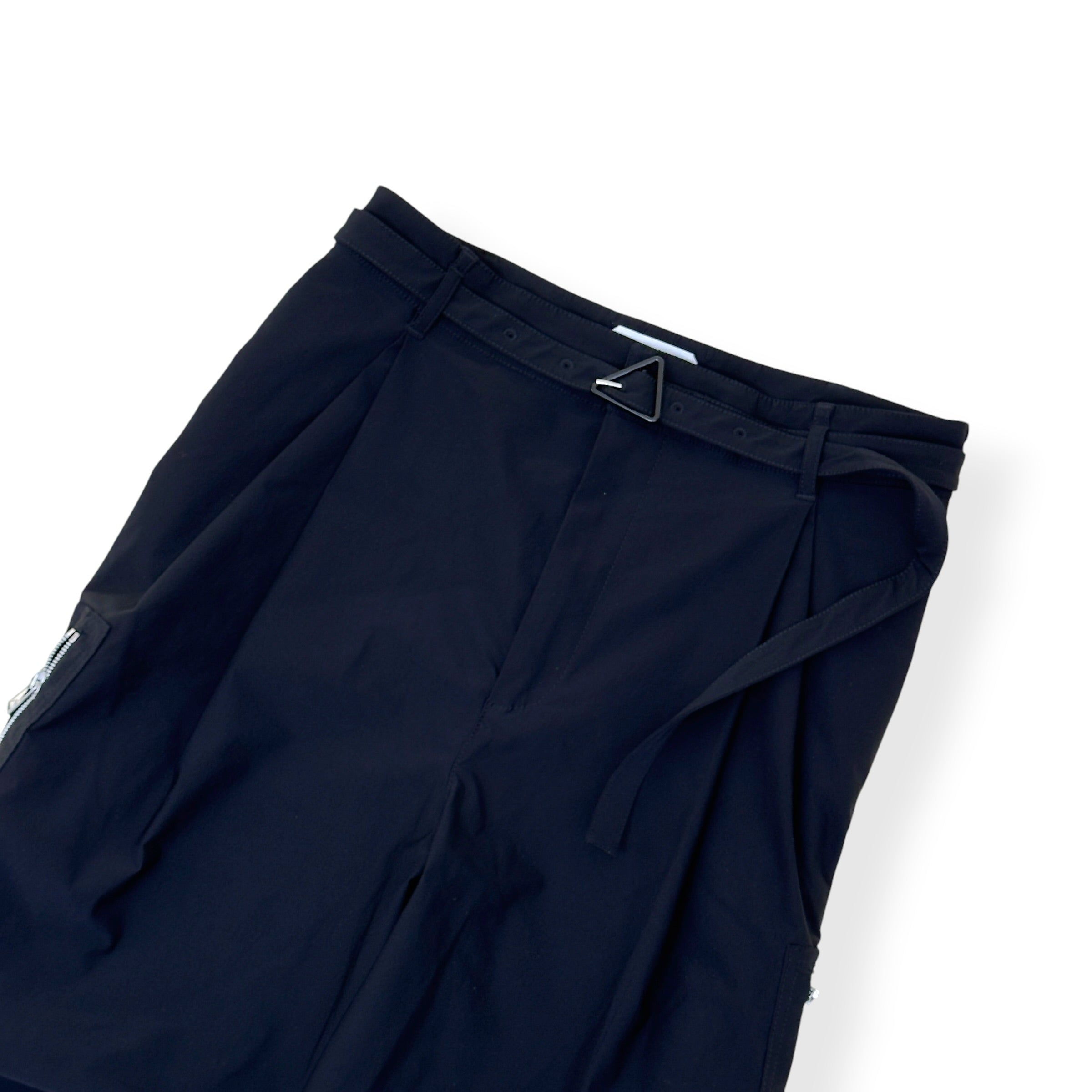BOTTEGA VENETA SALON 02 CARGO TROUSERS BLACK 42 / S