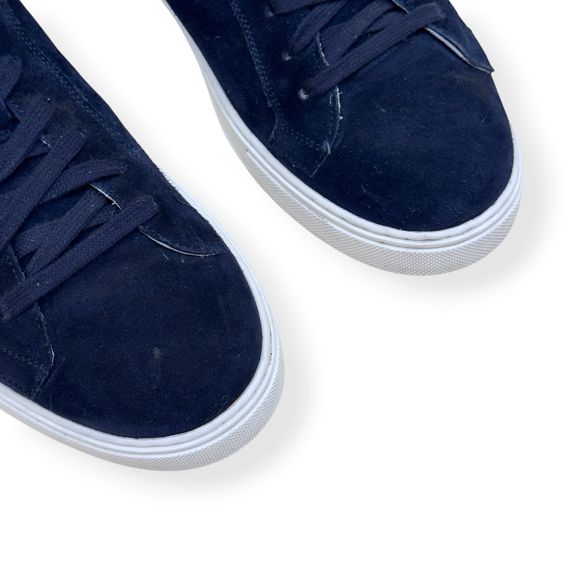 THOM SWEENEY SUEDE SNEAKER NAVY UK8