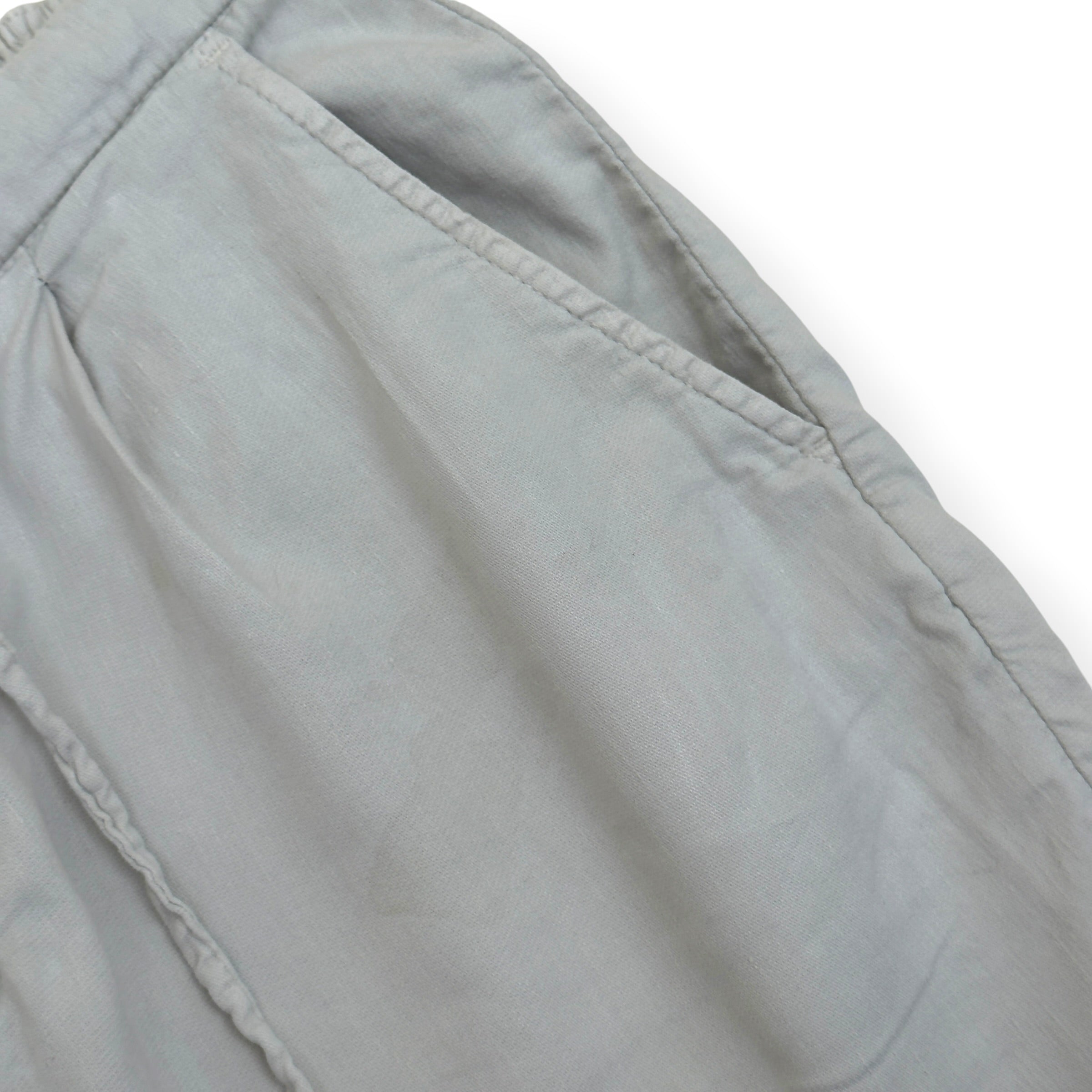 THOM SWEENEY COTTON / LINEN SHORTS CREAM 48 / S
