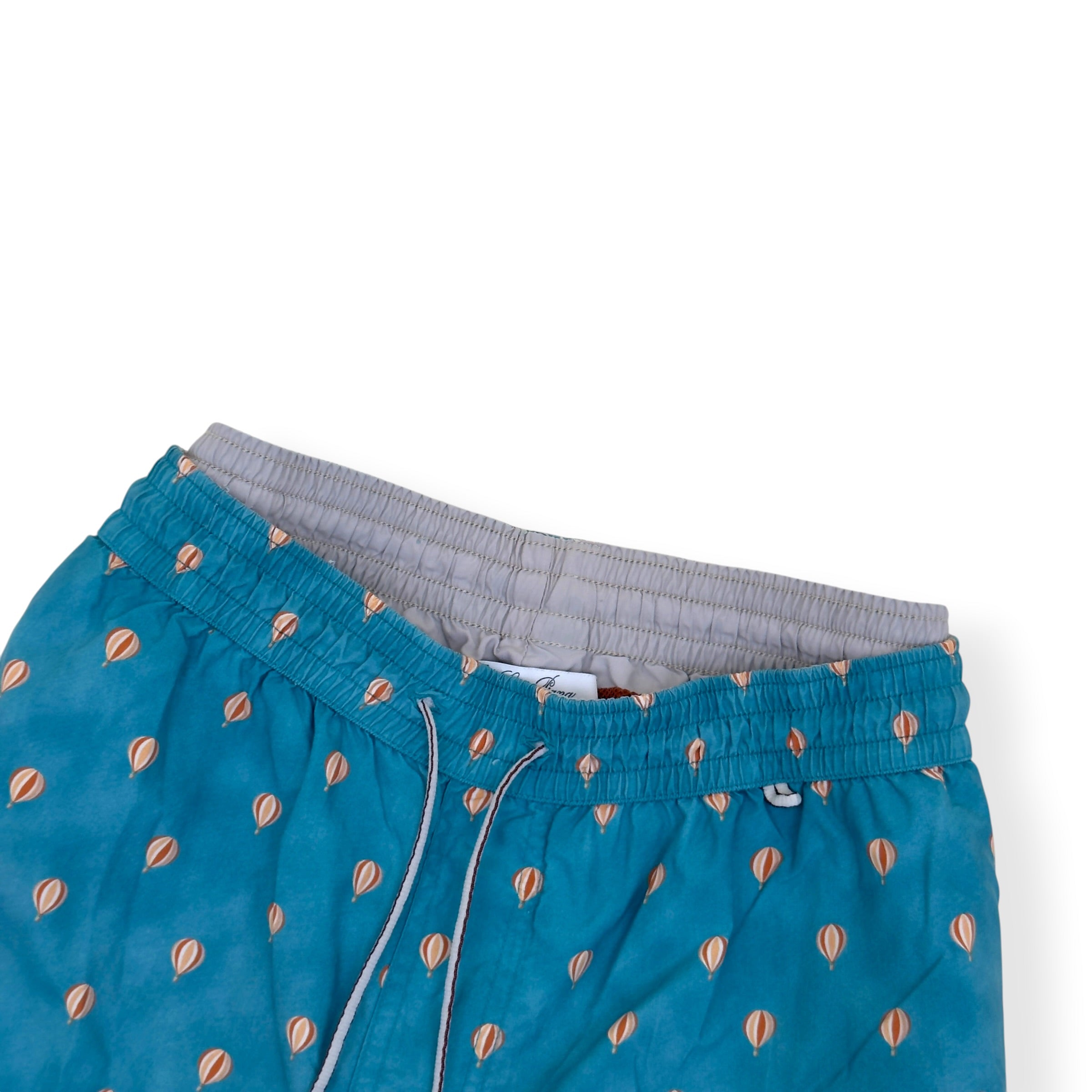 LORO PIANA BAY SWIM SHORTS TEAL M