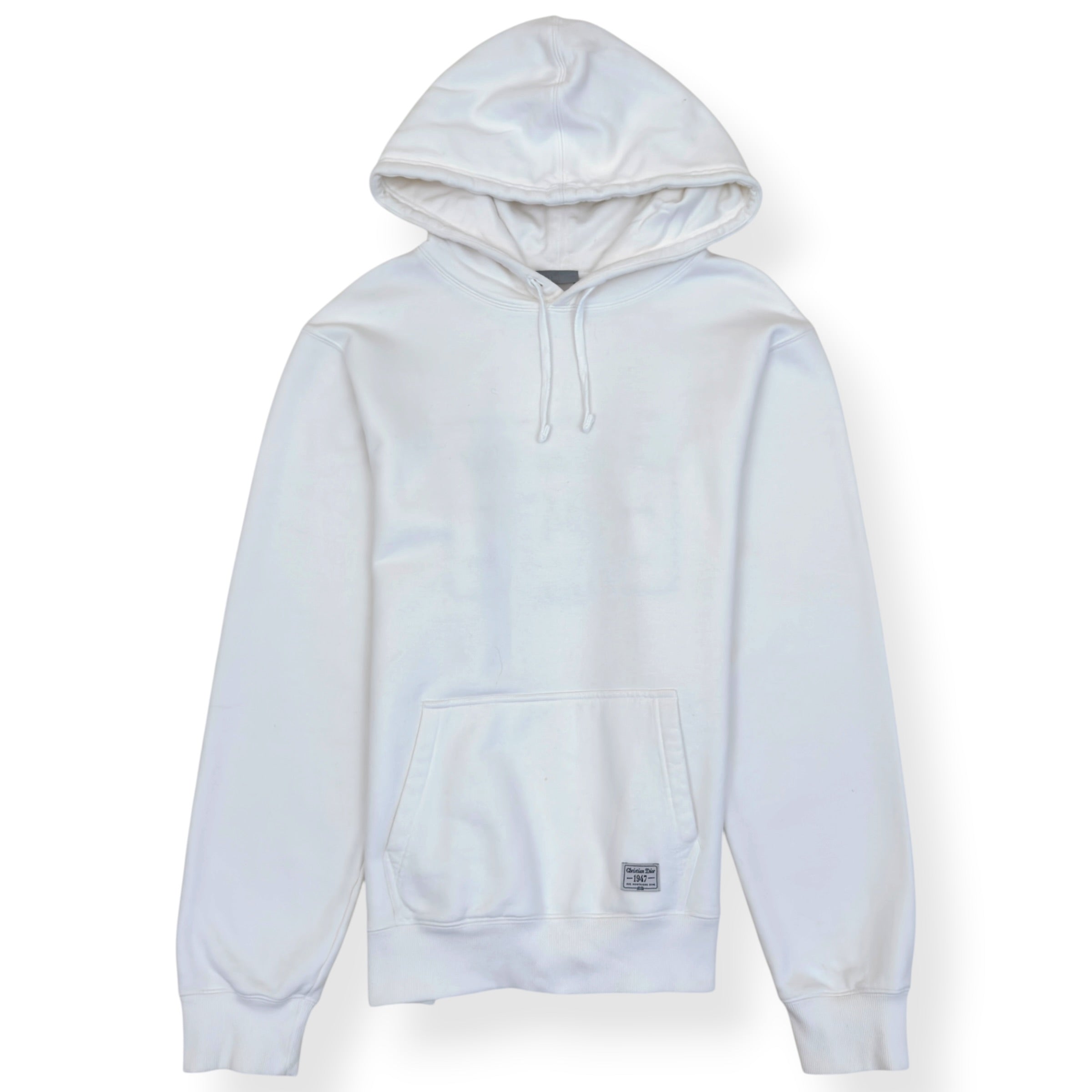DIOR CHRISTIAN DIOR 1947 AVE MONTAIGNE HOODIE WHITE XL