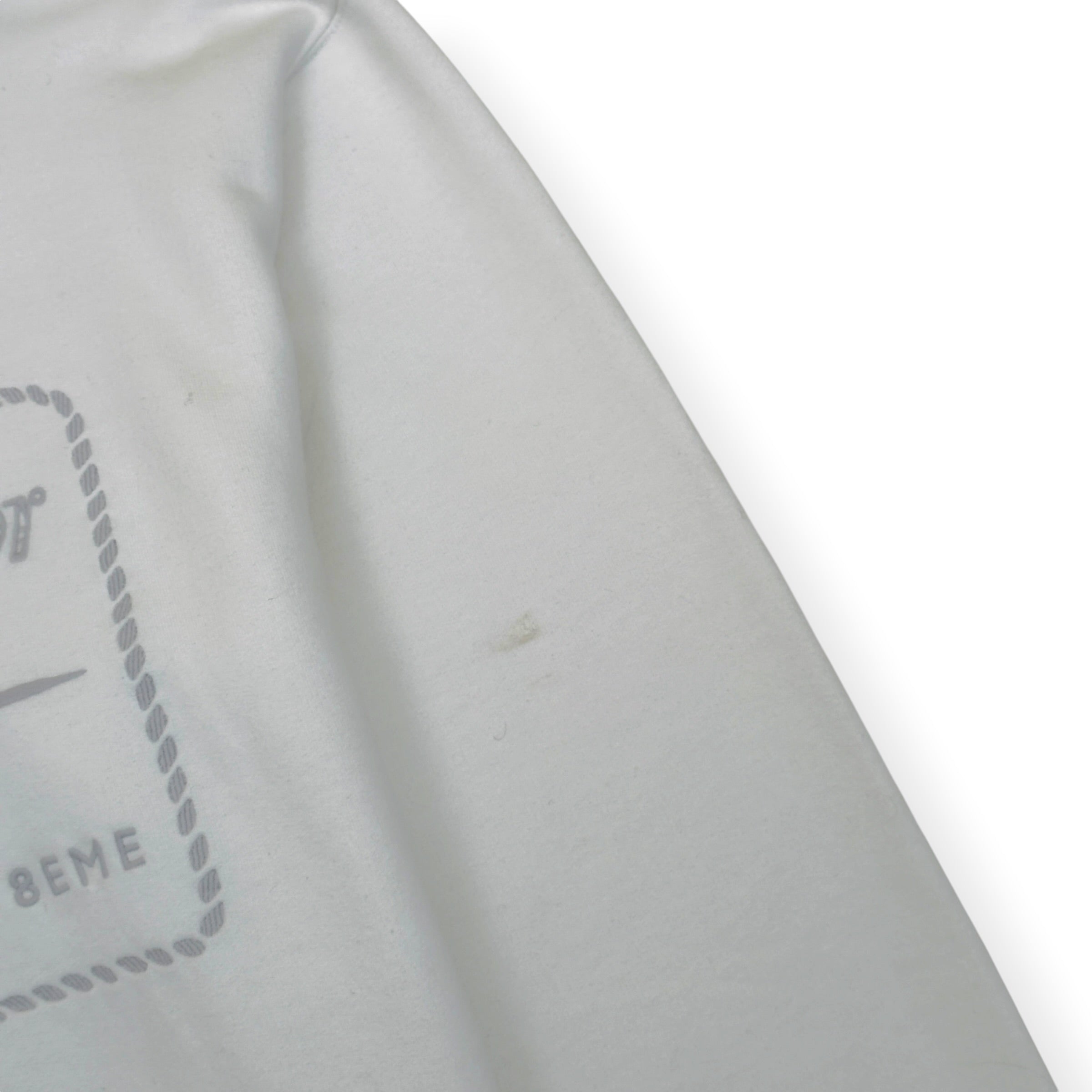 DIOR CHRISTIAN DIOR 1947 AVE MONTAIGNE HOODIE WHITE XL