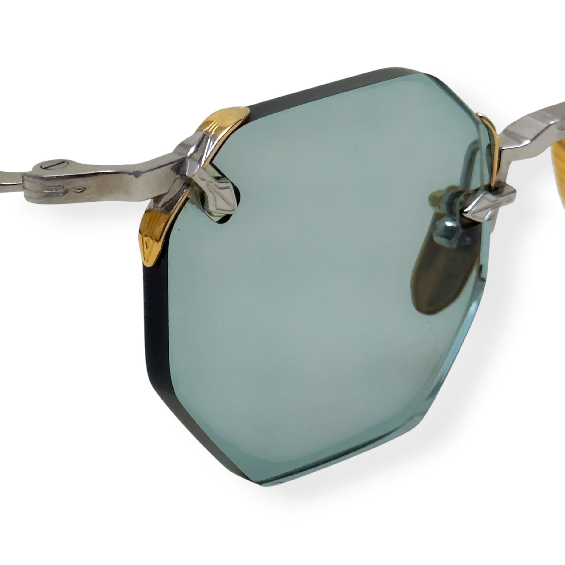 JACQUES MARIE MAGE EL DORADO LIMITED EDITION SUNGLASSES SILVER 80/250