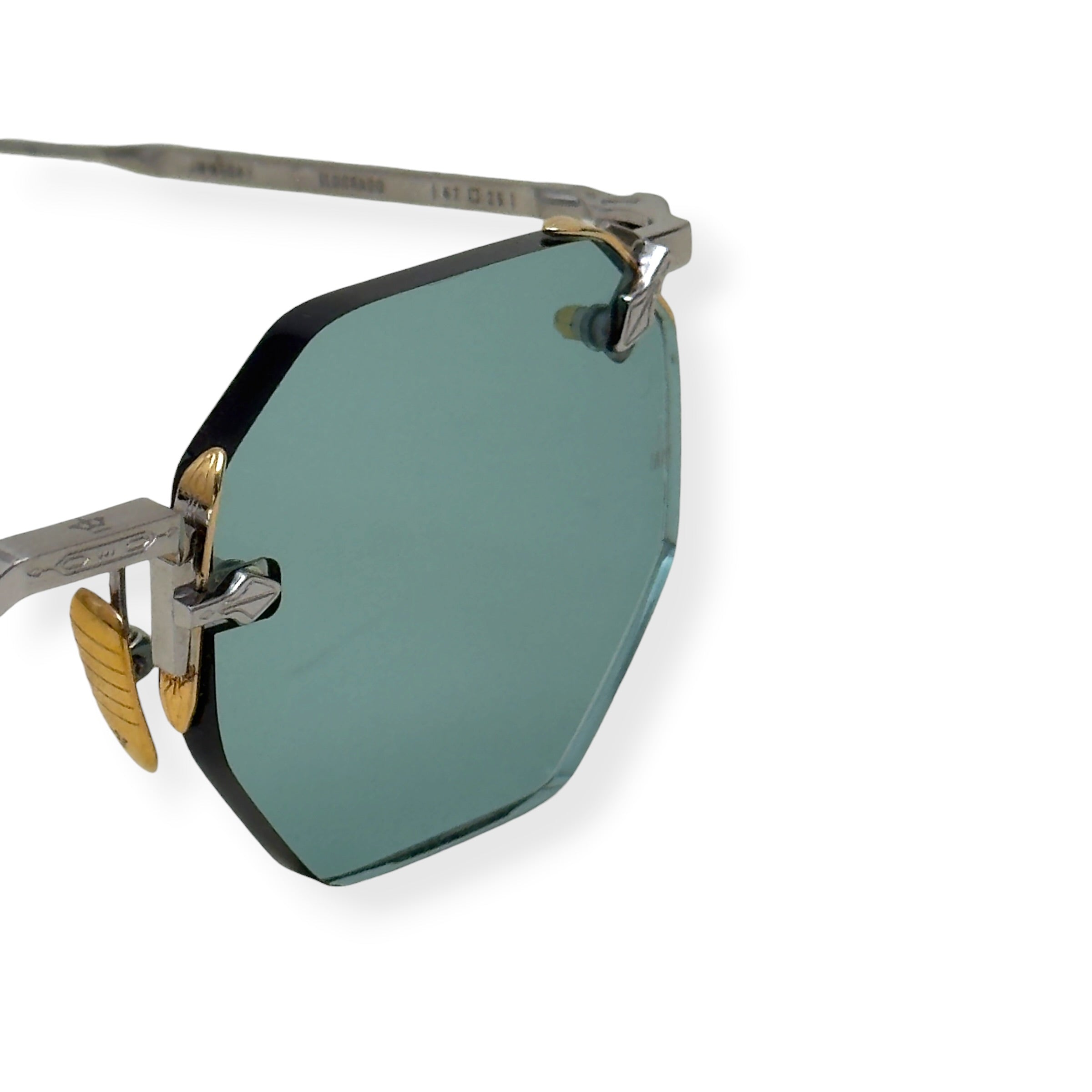 JACQUES MARIE MAGE EL DORADO LIMITED EDITION SUNGLASSES SILVER 80/250