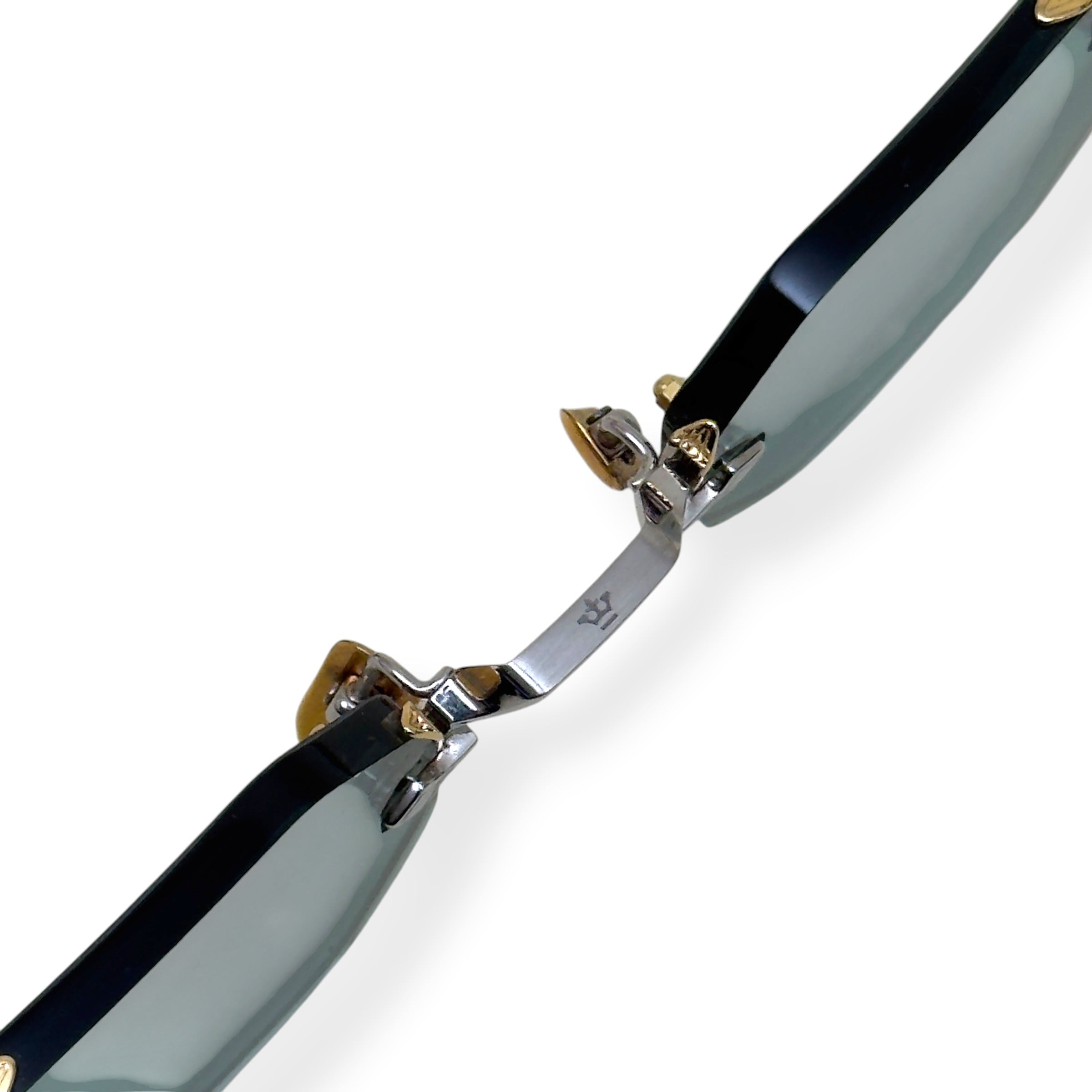 JACQUES MARIE MAGE EL DORADO LIMITED EDITION SUNGLASSES SILVER 80/250