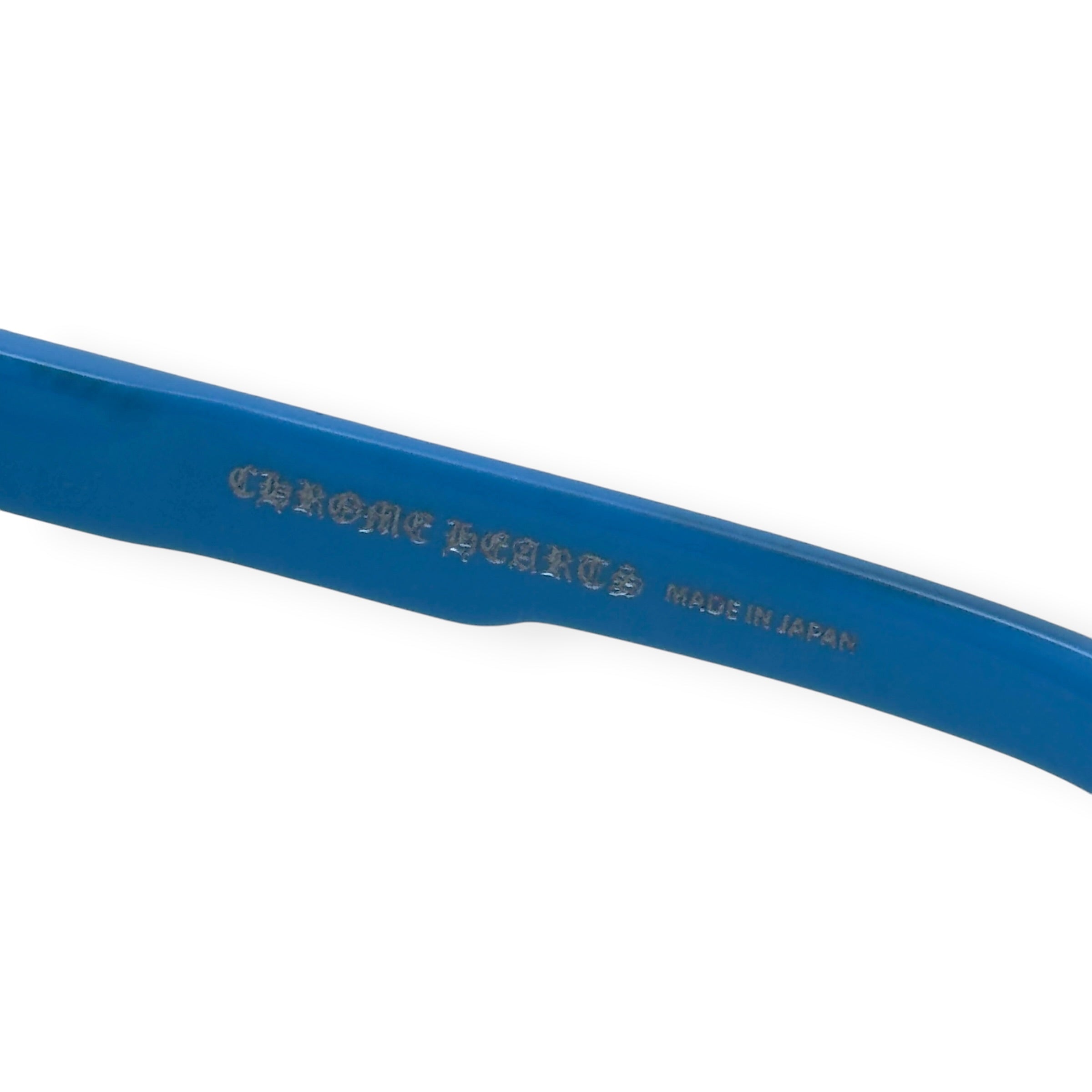 CHROME HEARTS CLITTERATI LIMITED EDITION SUNGLASSES BLUE