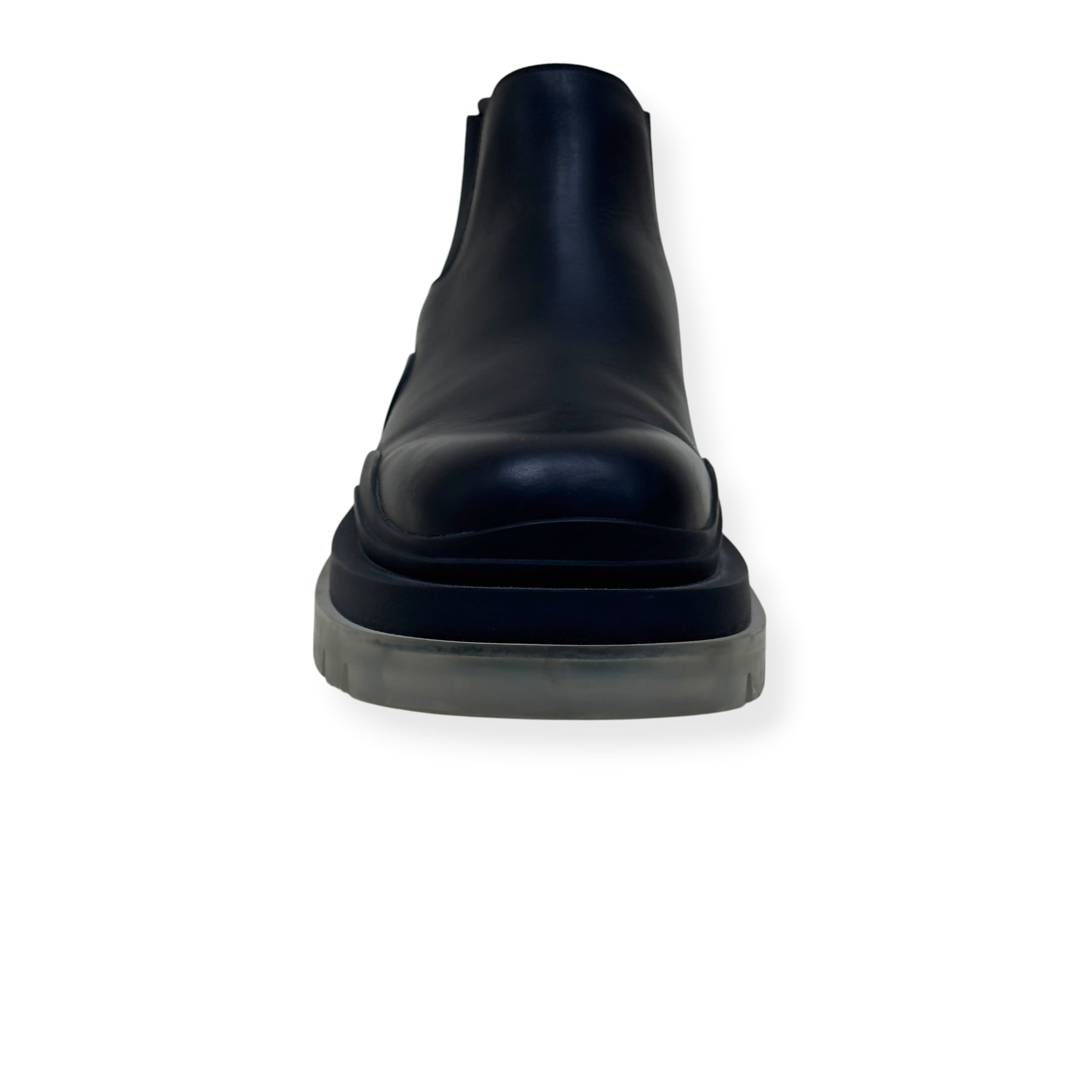 BOTTEGA VENETA TIRE CHELSEA BOOT BLACK 44 / UK10