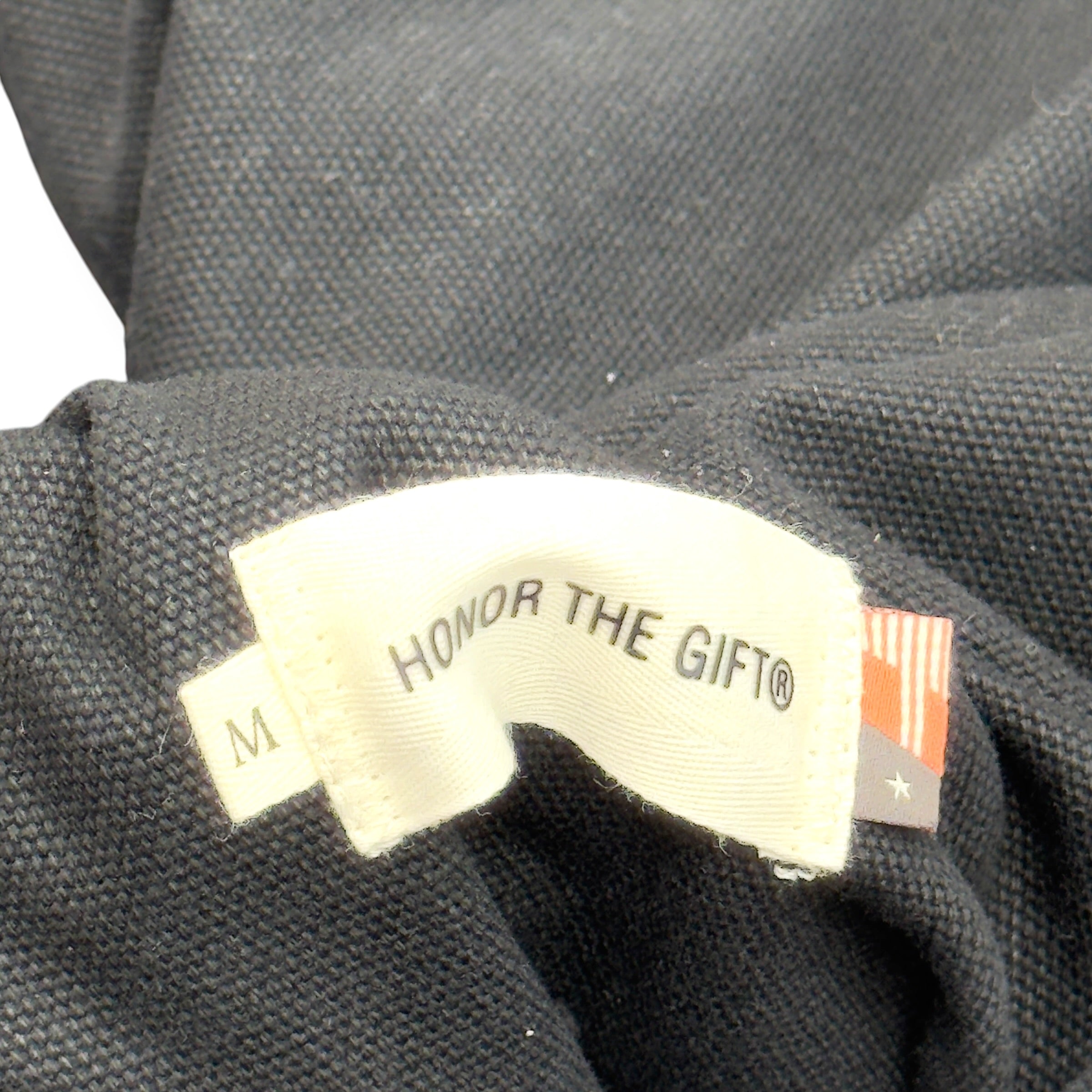 HONOR THE GIFT REVERSIBLE ZEBRA WORK JACKET BLACK M
