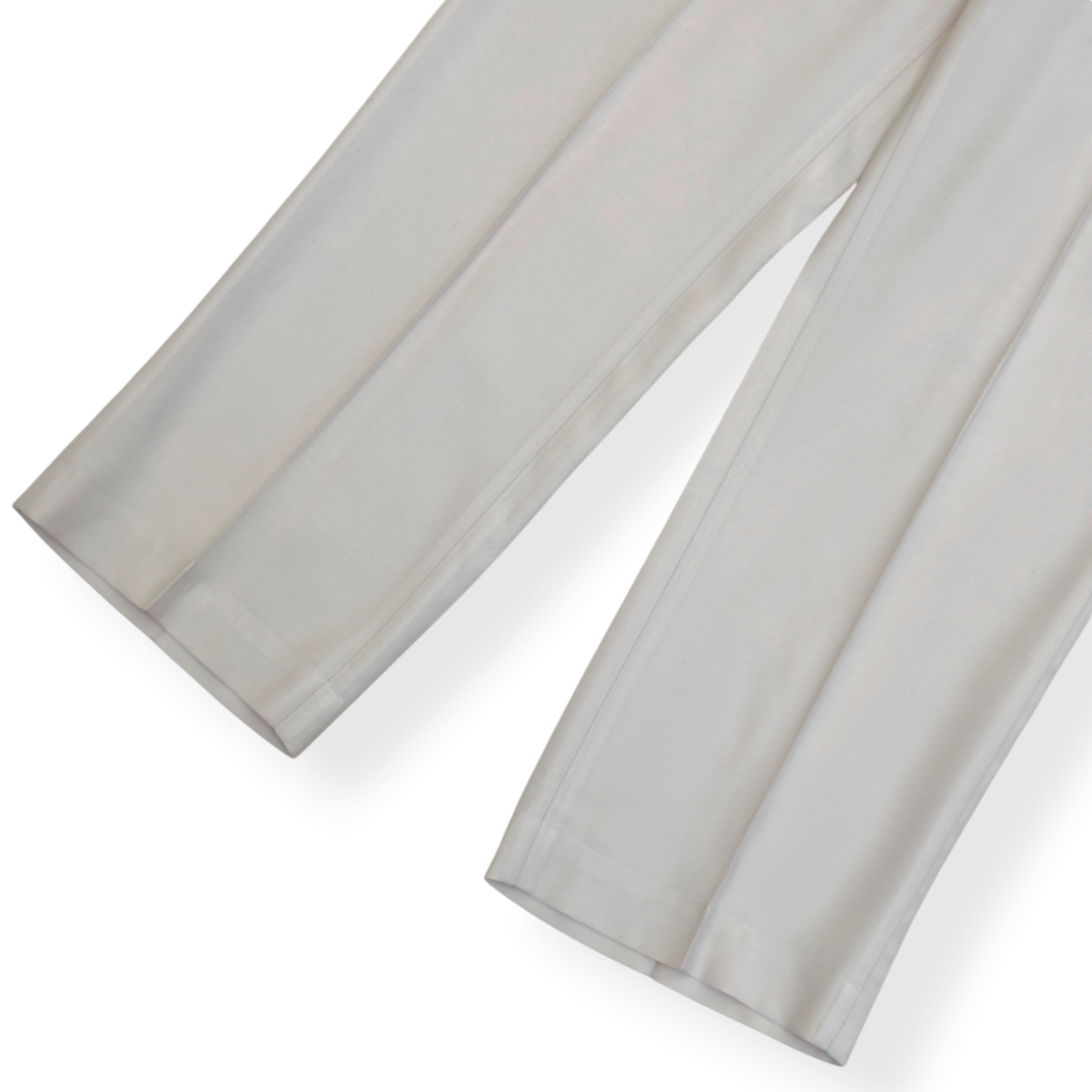 THOM SWEENEY TAILORED TROUSERS ECRU 50 / M