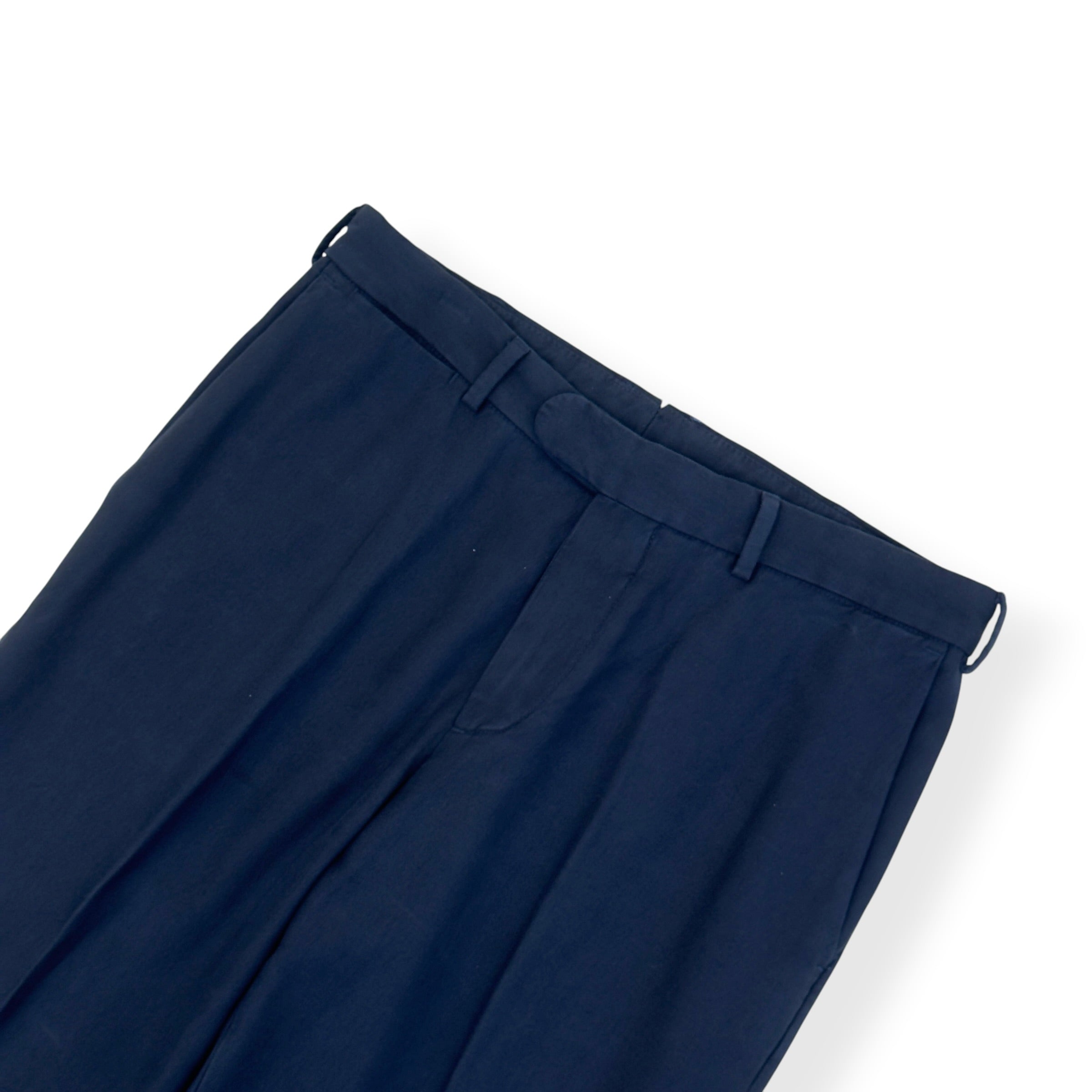 THOM SWEENEY TAILORED TROUSERS NAVY 50 / M
