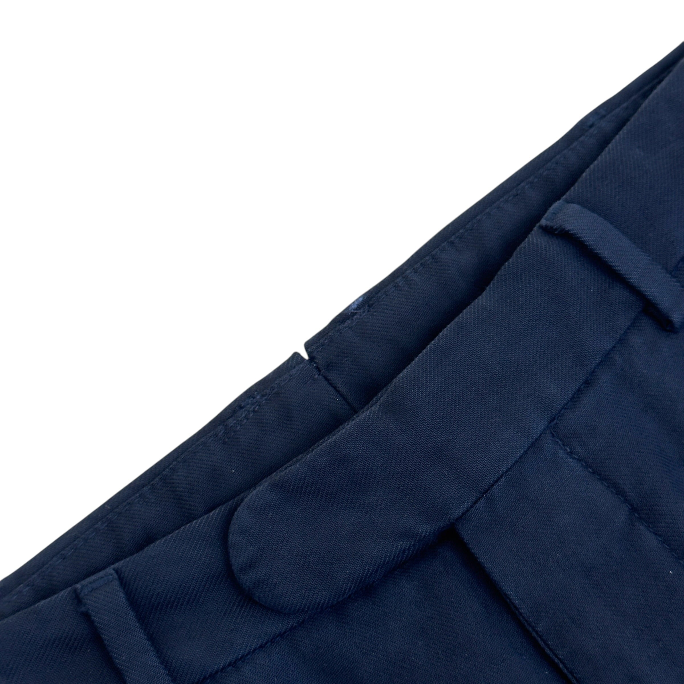 THOM SWEENEY TAILORED TROUSERS NAVY 50 / M