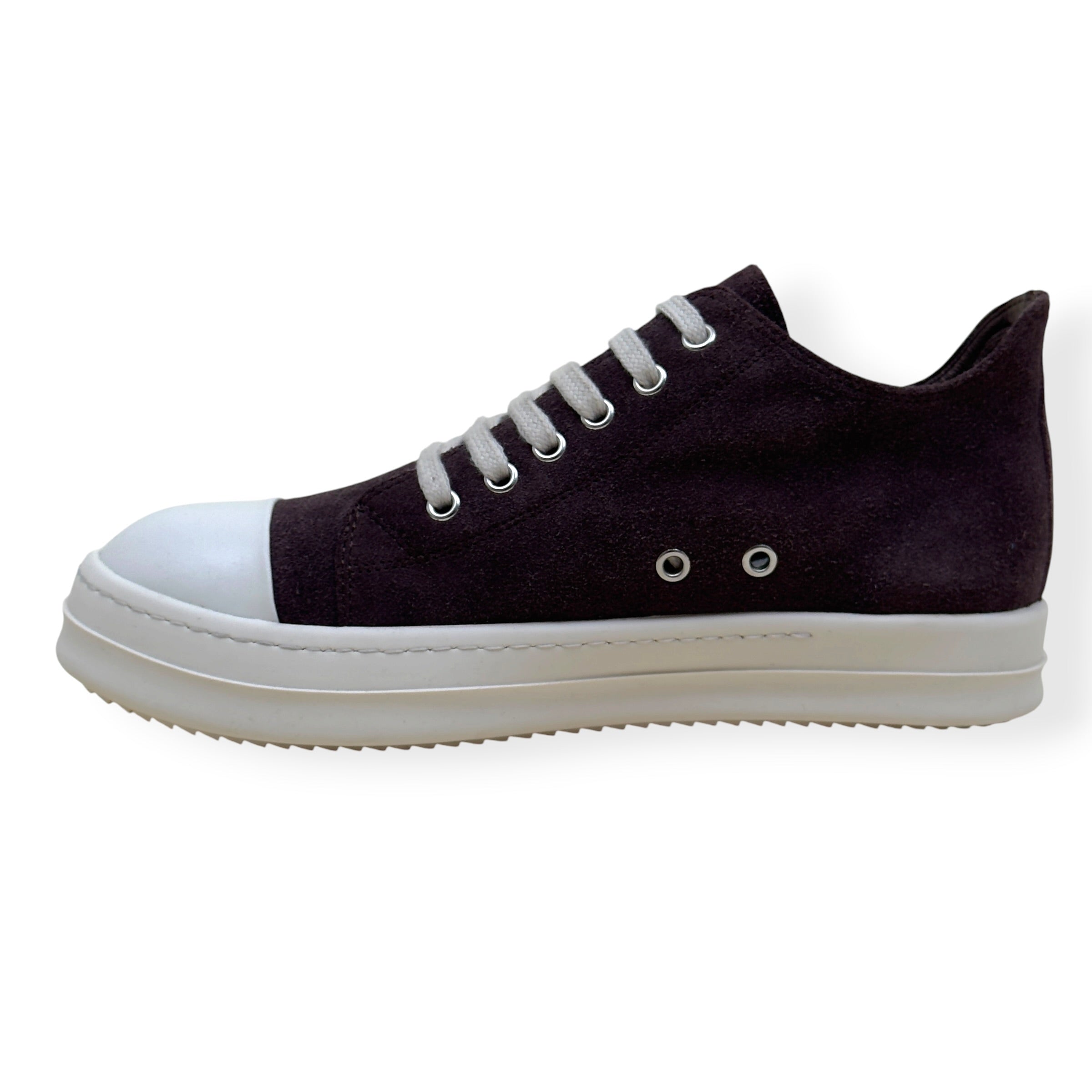 RICK OWENS RAMONES SNEAKER BROWN 41 / UK7
