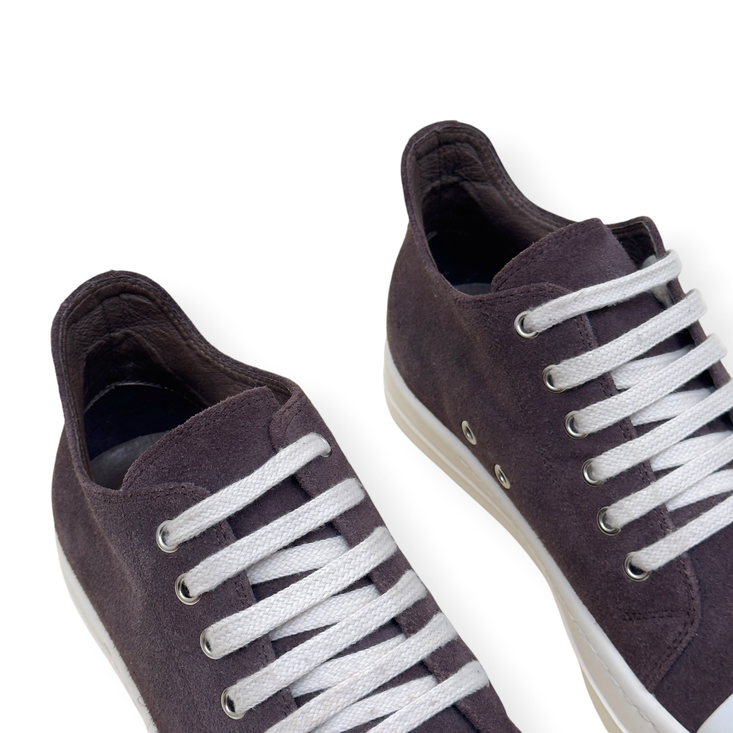RICK OWENS RAMONES SNEAKER BROWN 41 / UK7