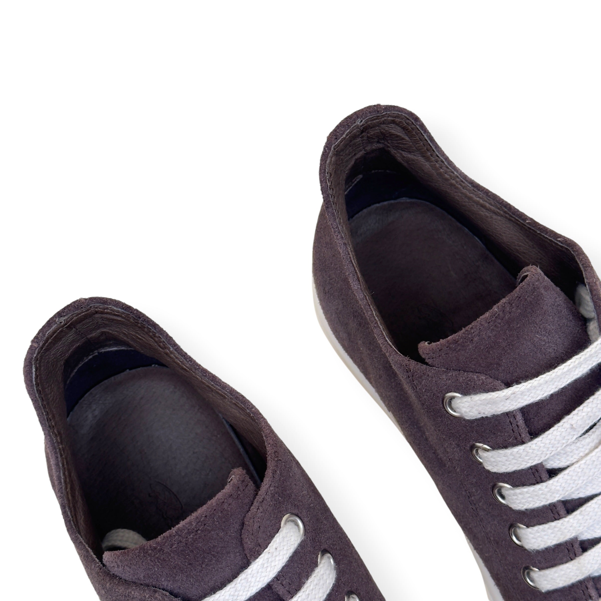 RICK OWENS RAMONES SNEAKER BROWN 41 / UK7