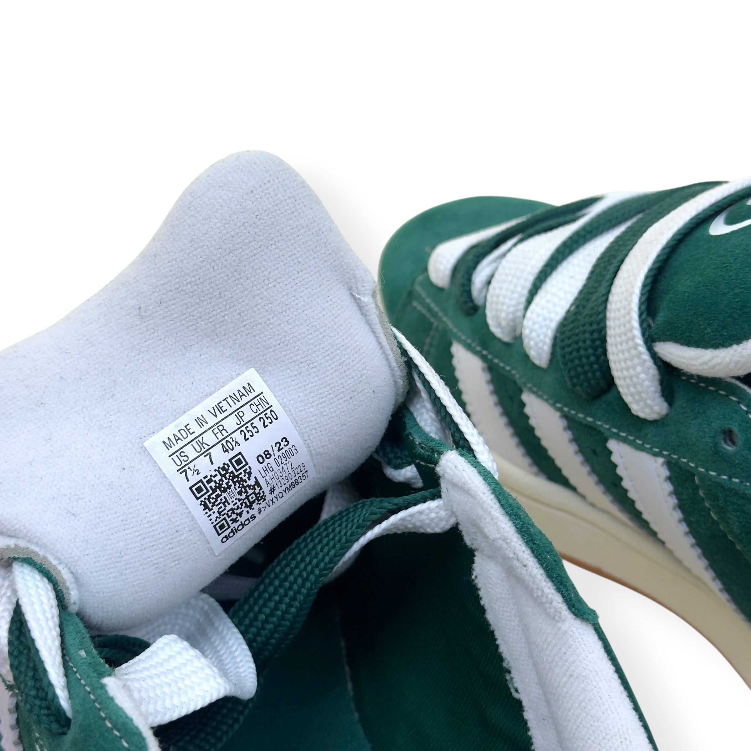 ADIDAS CAMPUS 00S SNEAKER DARK GREEN UK7