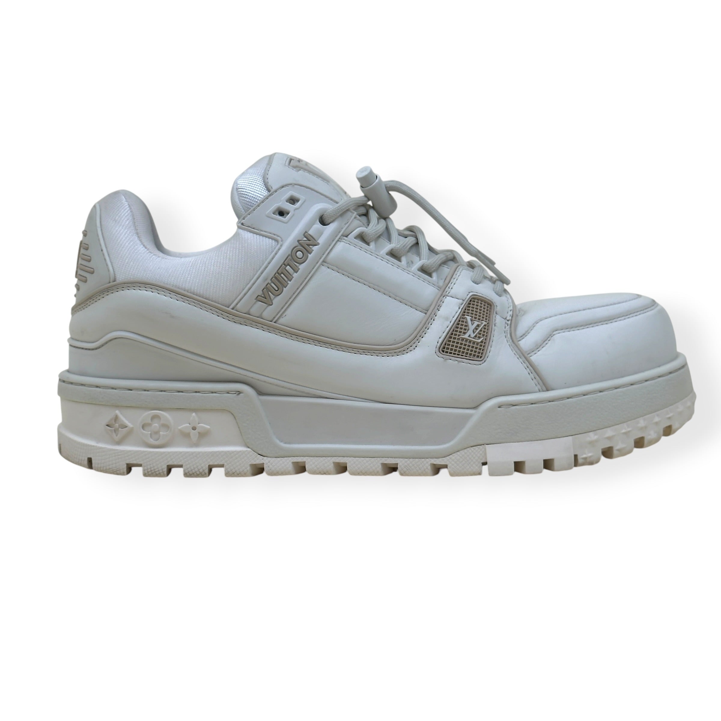 LOUIS VUITTON LV MAXI TRAINER WHITE UK9.5