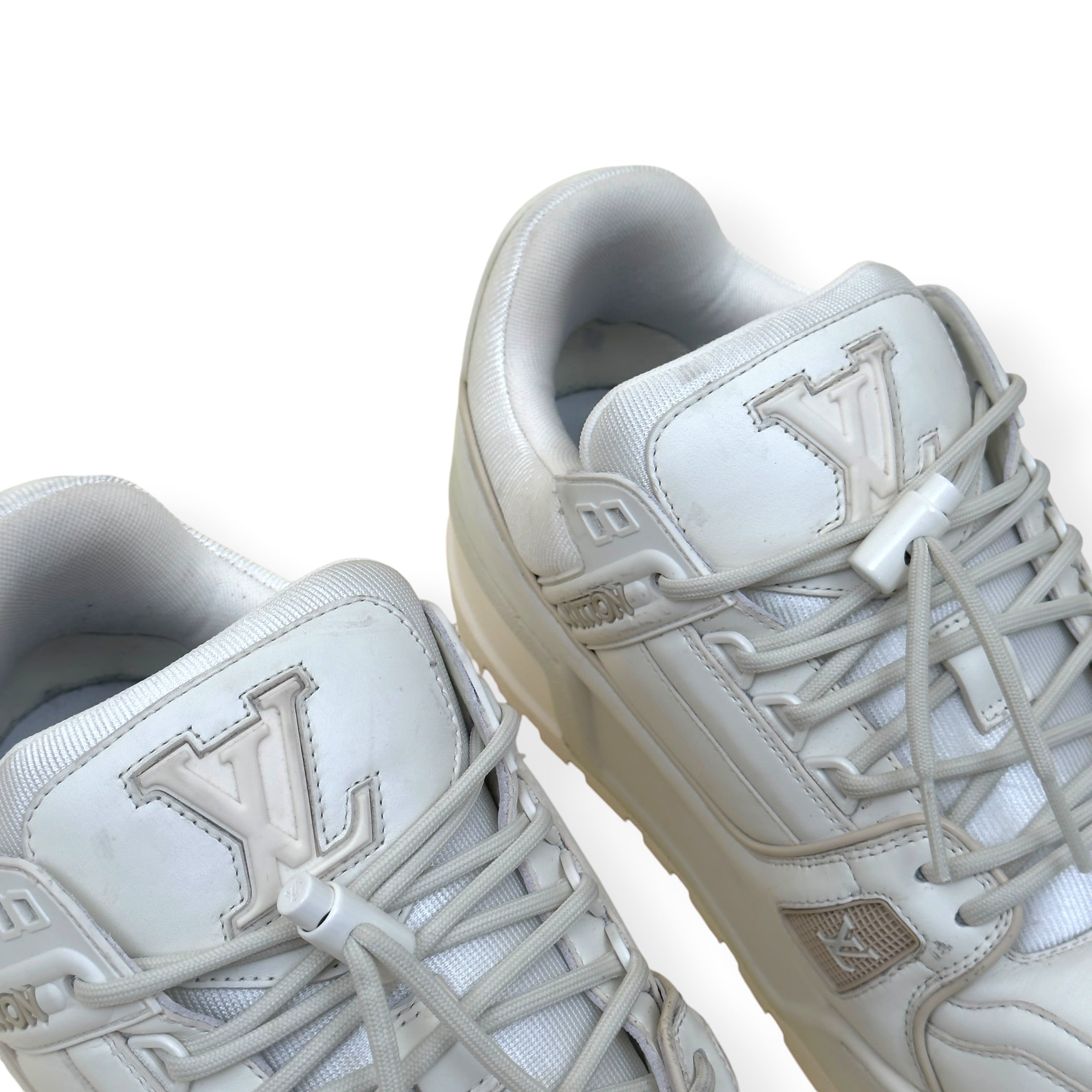 LOUIS VUITTON LV MAXI TRAINER WHITE UK9.5