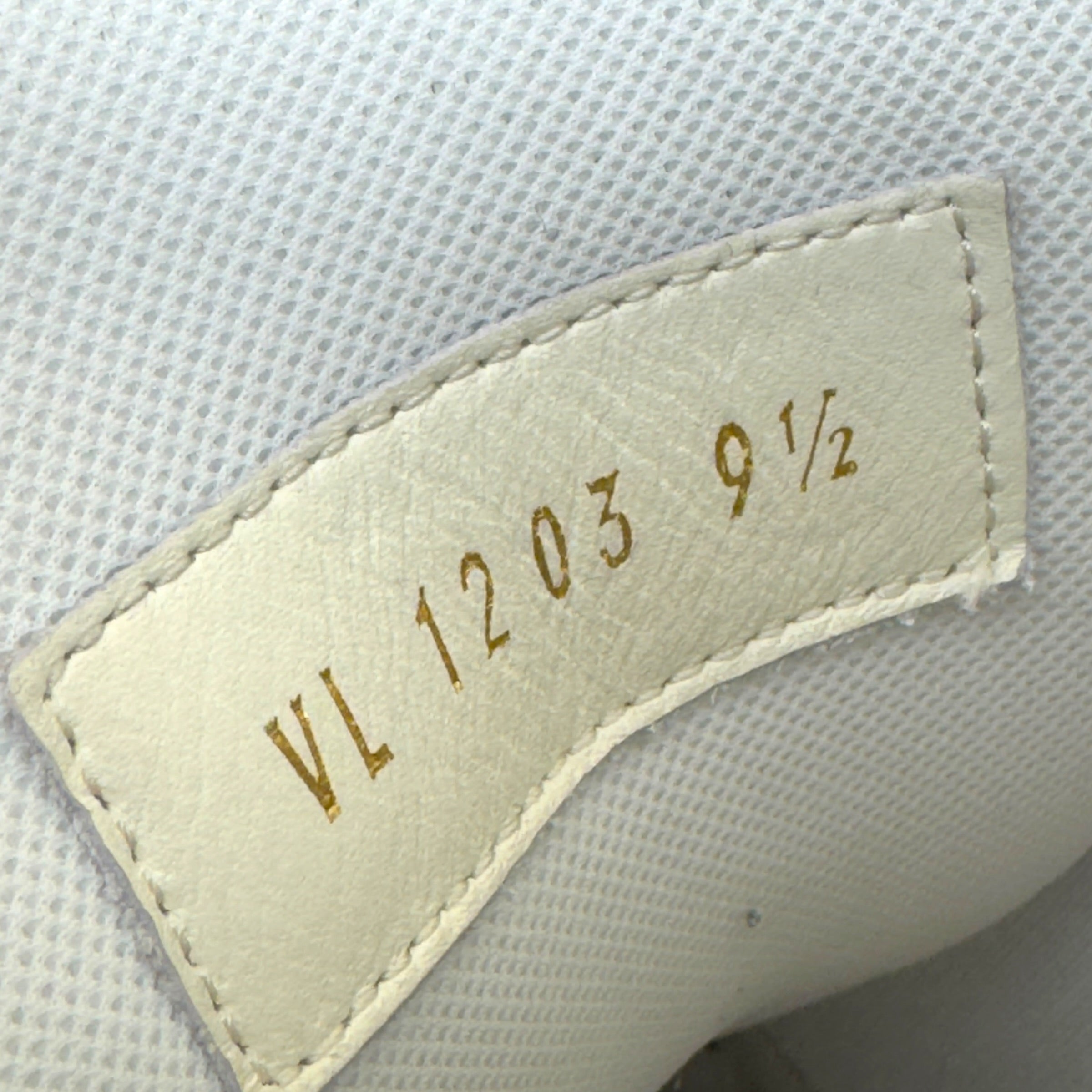 LOUIS VUITTON LV MAXI TRAINER WHITE UK9.5
