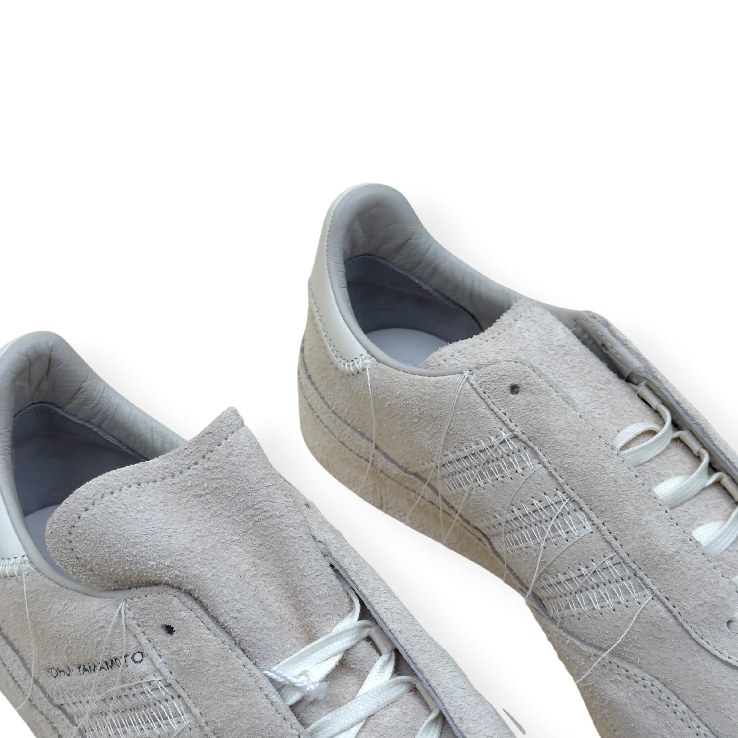 ADIDAS Y-3 GAZELLE SNEAKER CLEAR ONIX UK10.5