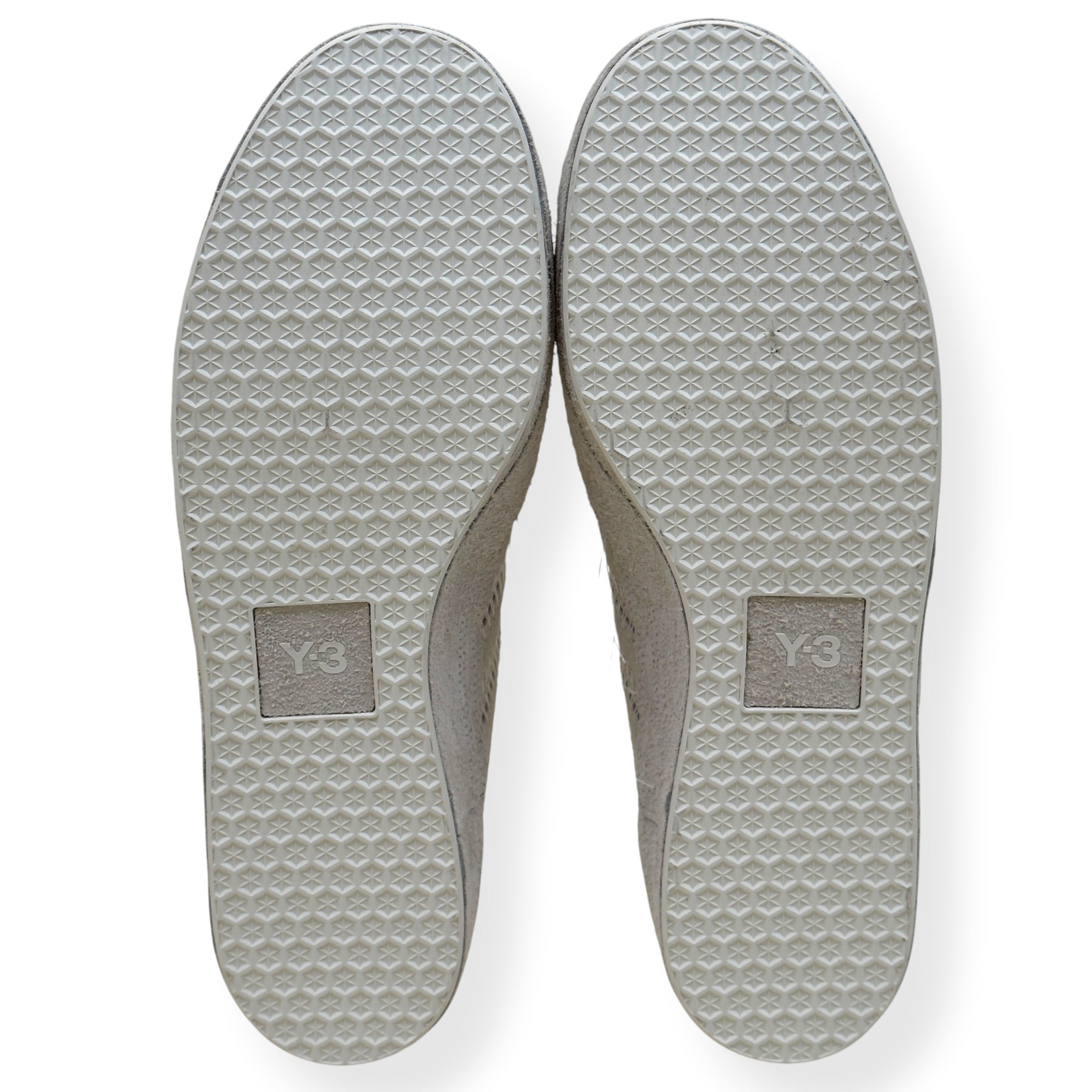 ADIDAS Y-3 GAZELLE SNEAKER CLEAR ONIX UK10.5