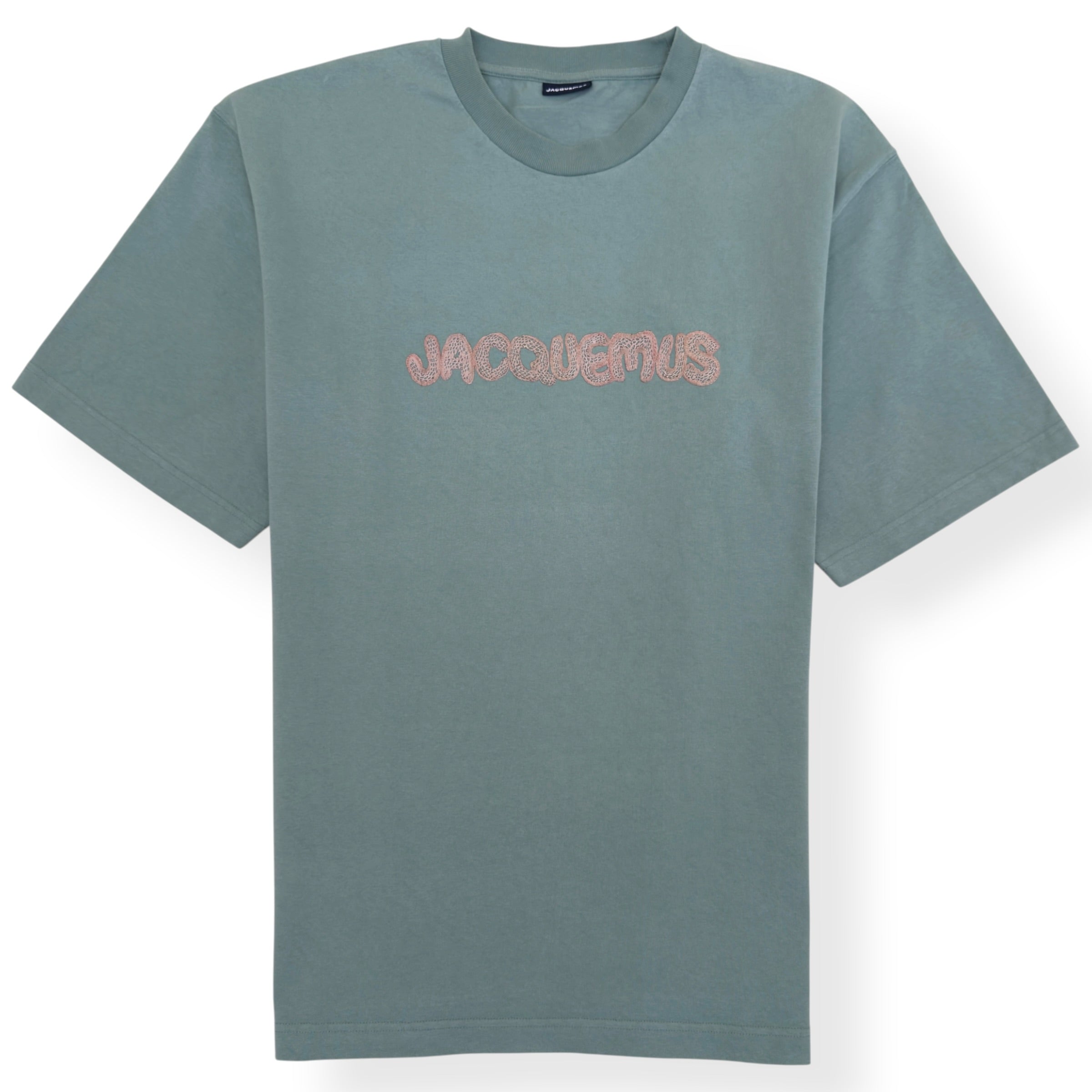 JACQUEMUS LOGO T-SHIRT SAGE GREEN L
