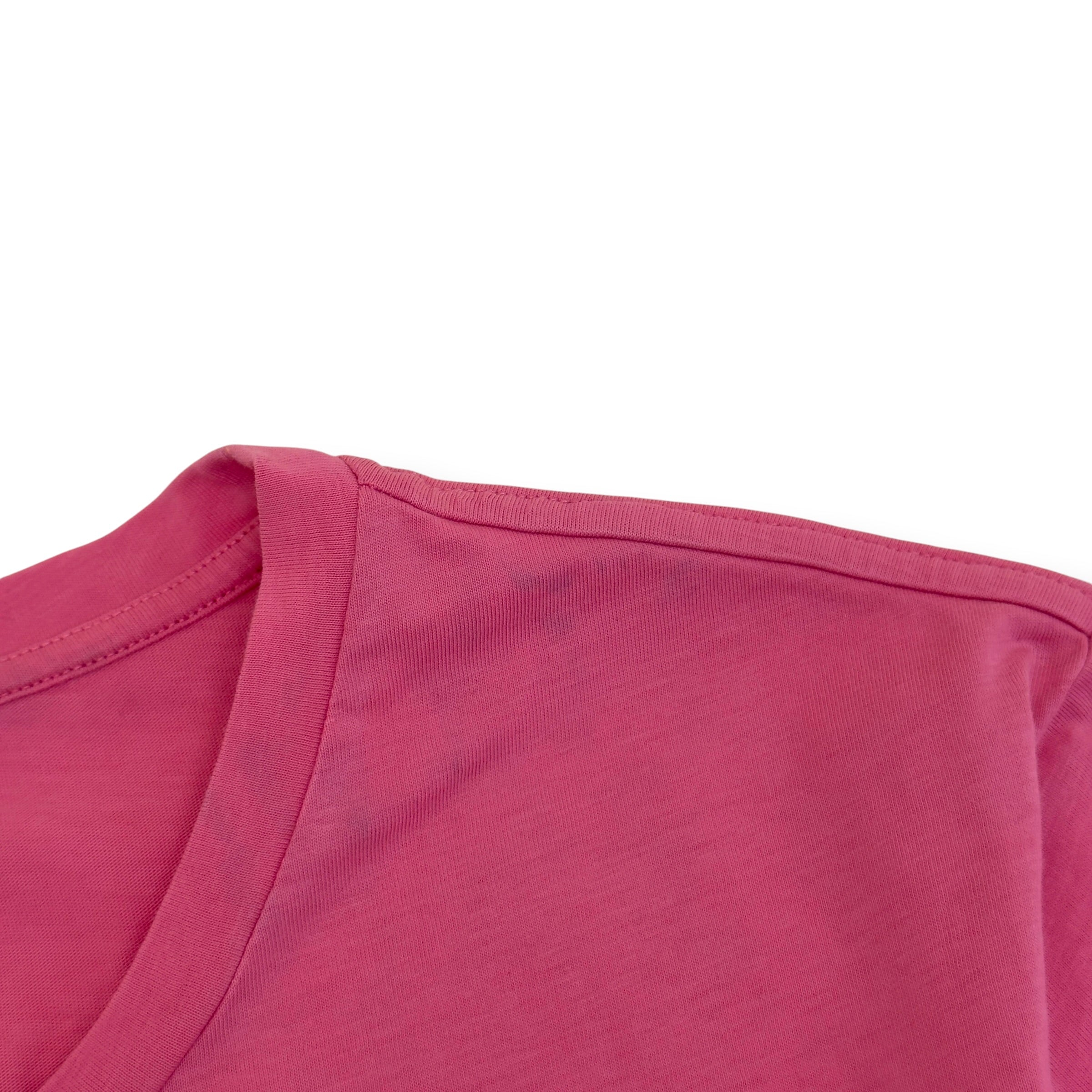 BALMAIN SMALL LOGO T-SHIRT PINK L